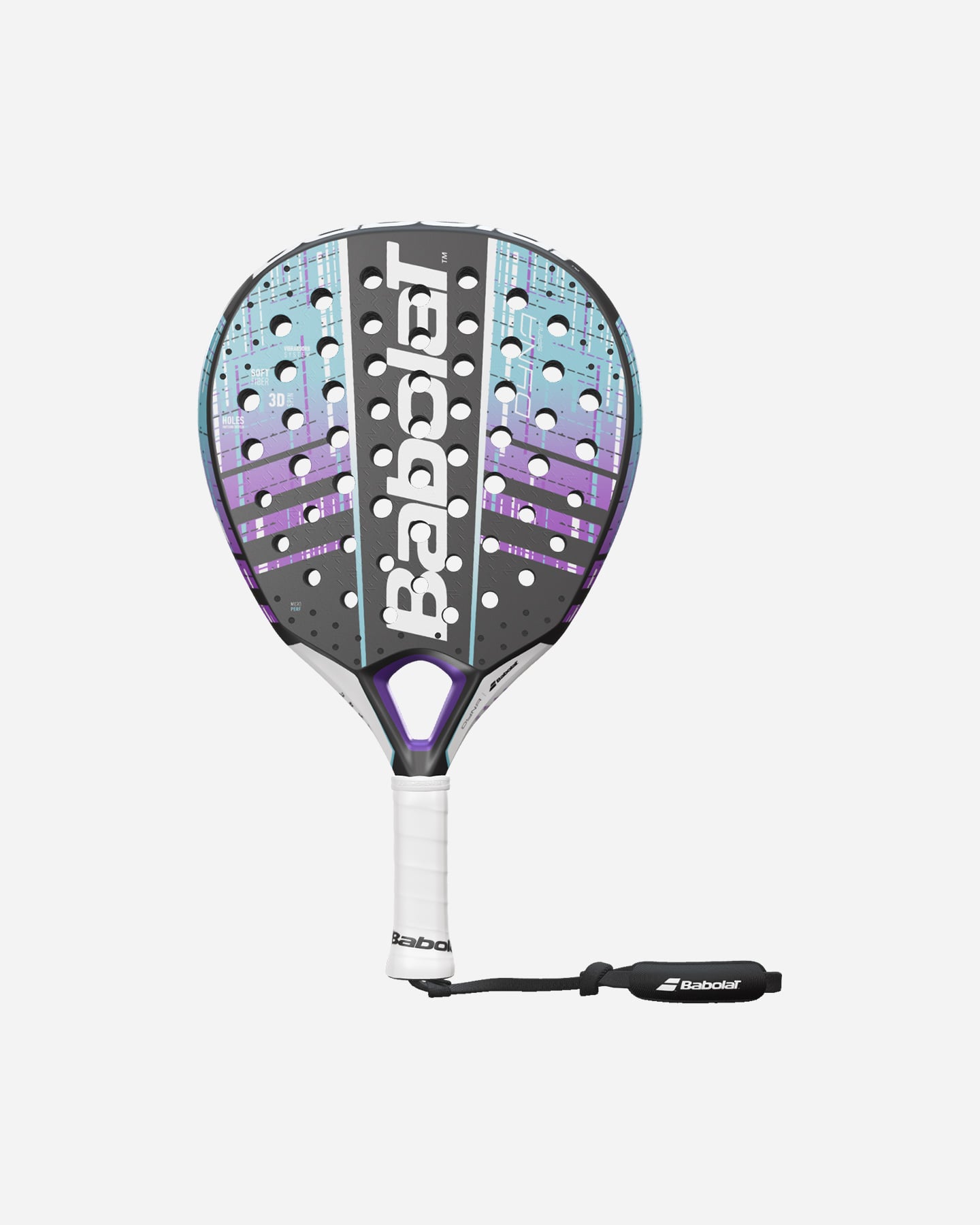 Babolat Padel Dyna Spirit - Racchetta Padel Intermedia - Color Mix