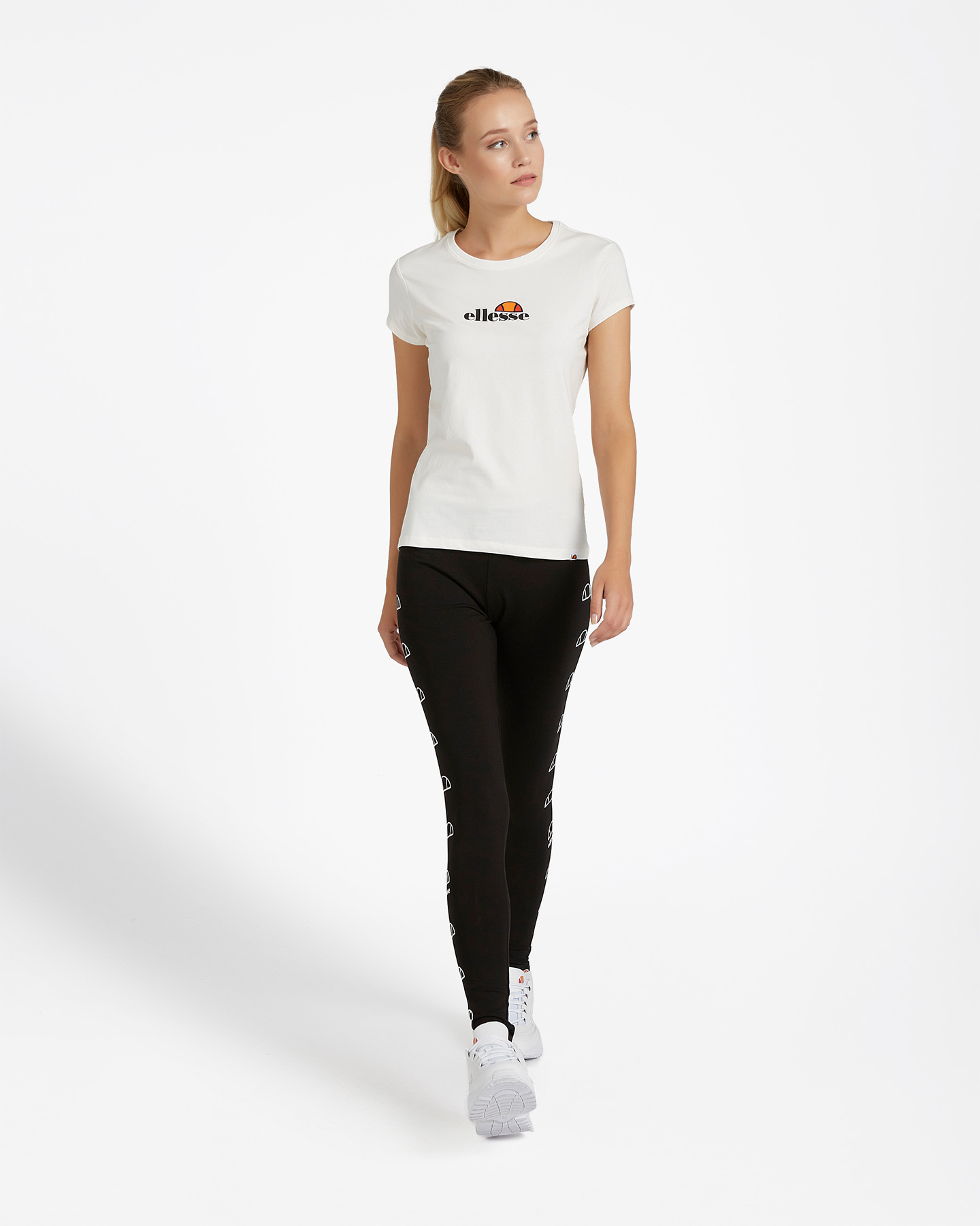 T-shirt ELLESSE LOGO W - Bianco - 3 | Cisalfa Sport