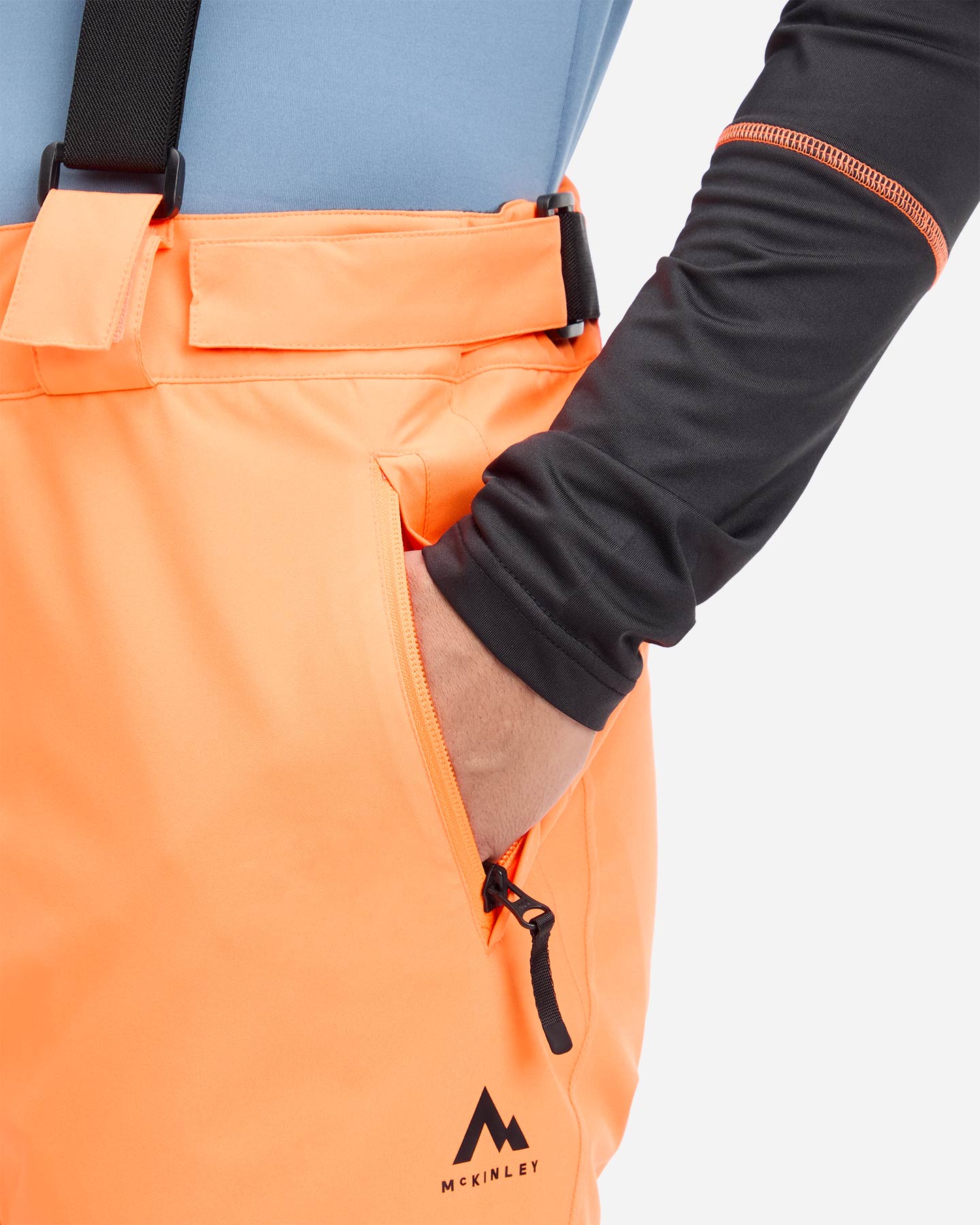 Pantalone sci MCKINLEY DIDI M - Arancione - 4 | Cisalfa Sport