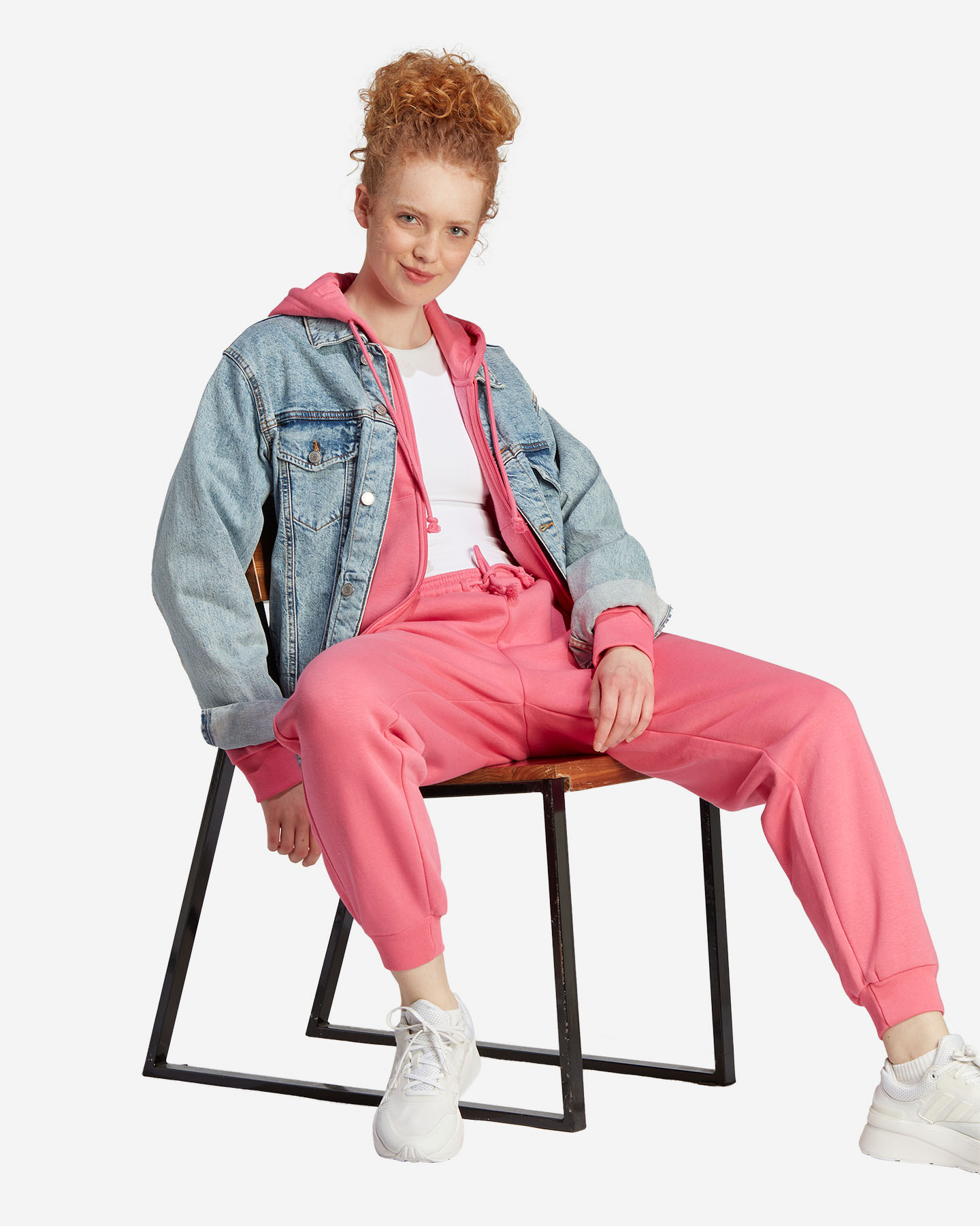 Felpa ADIDAS SMALL LOGO W - Fucsia - 3 | Cisalfa Sport