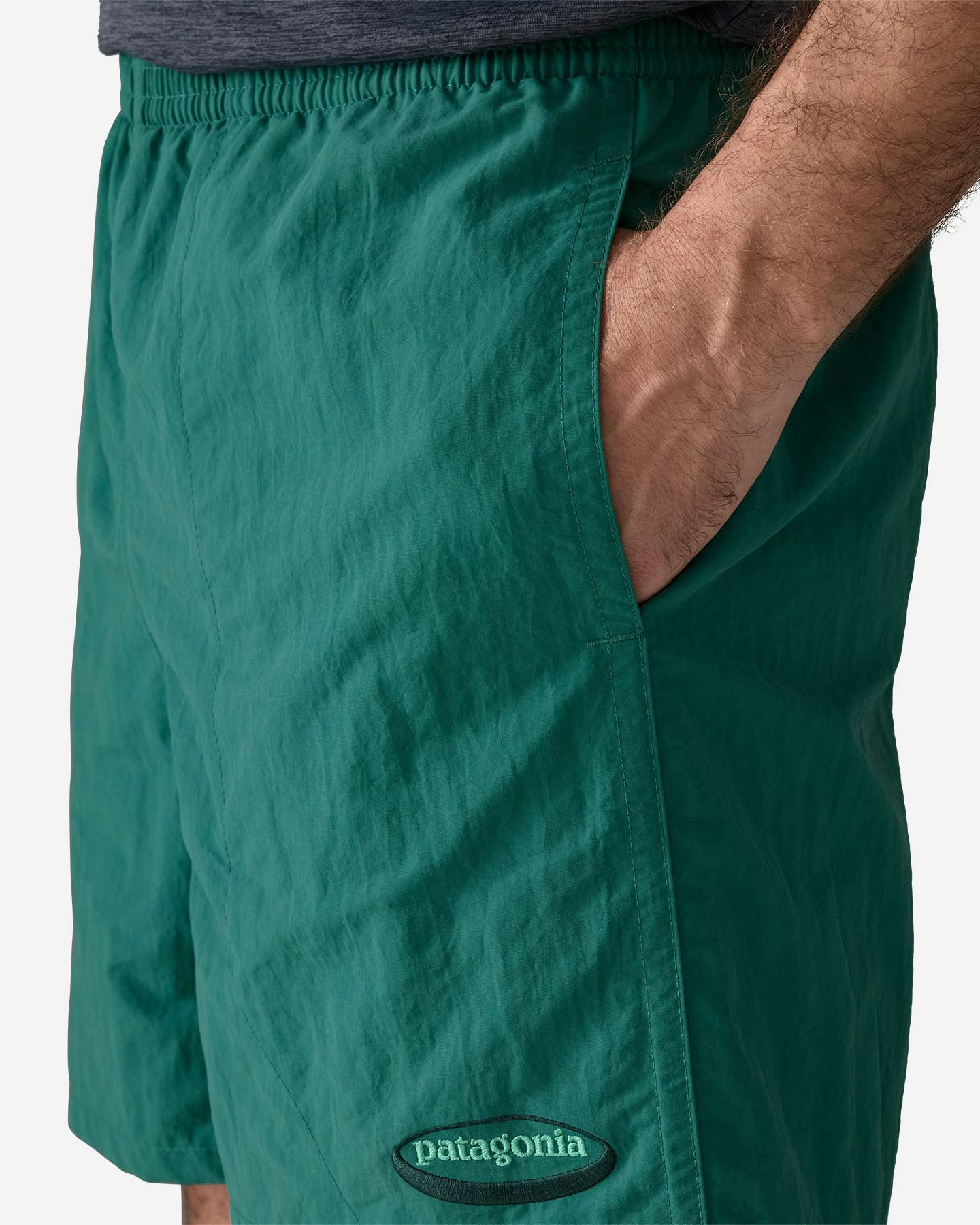 Pantaloncini PATAGONIA BAGGIES M - Verde - 3 | Cisalfa Sport