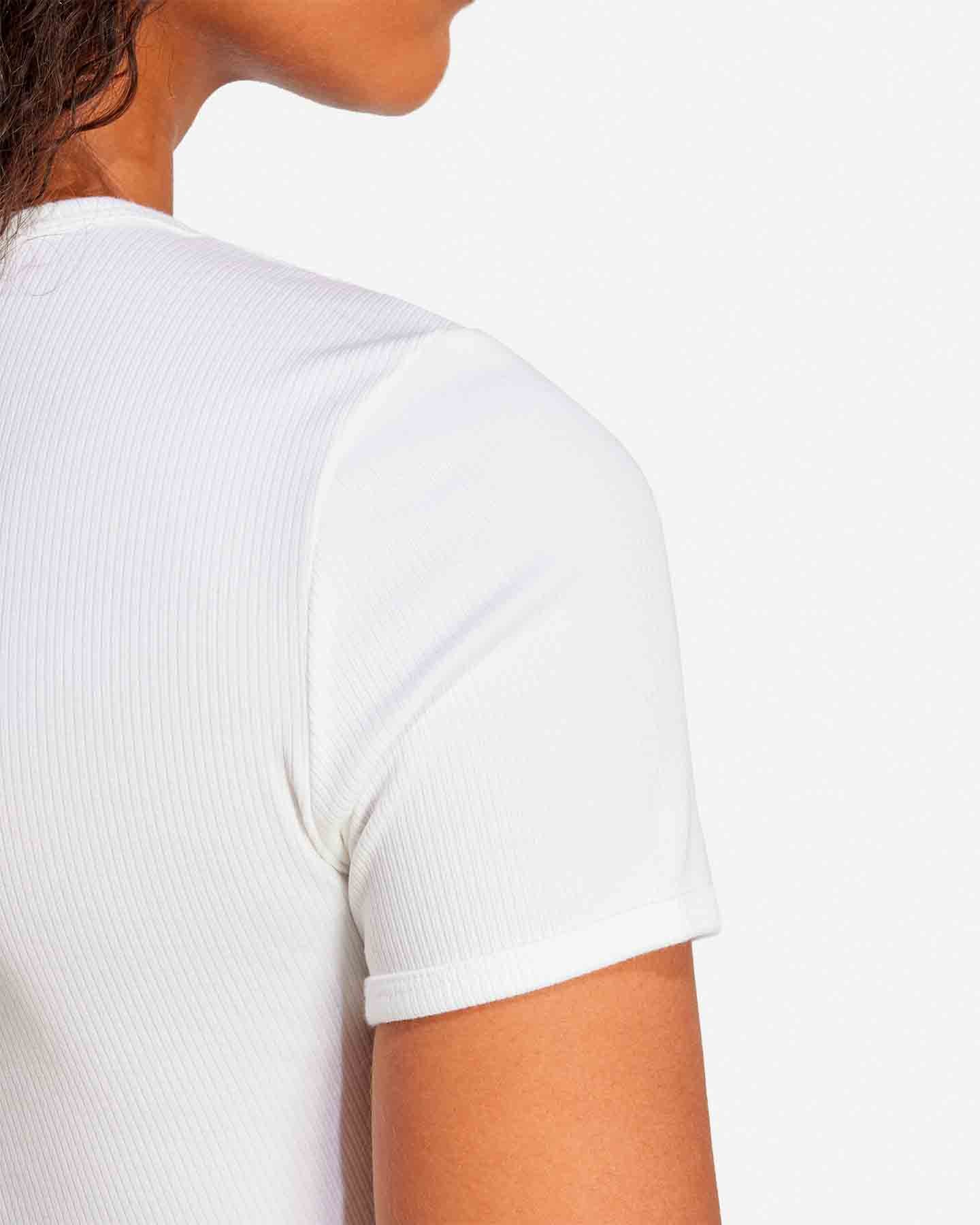 T-shirt ADIDAS ESSENTIALS W - Bianco - 5 | Cisalfa Sport
