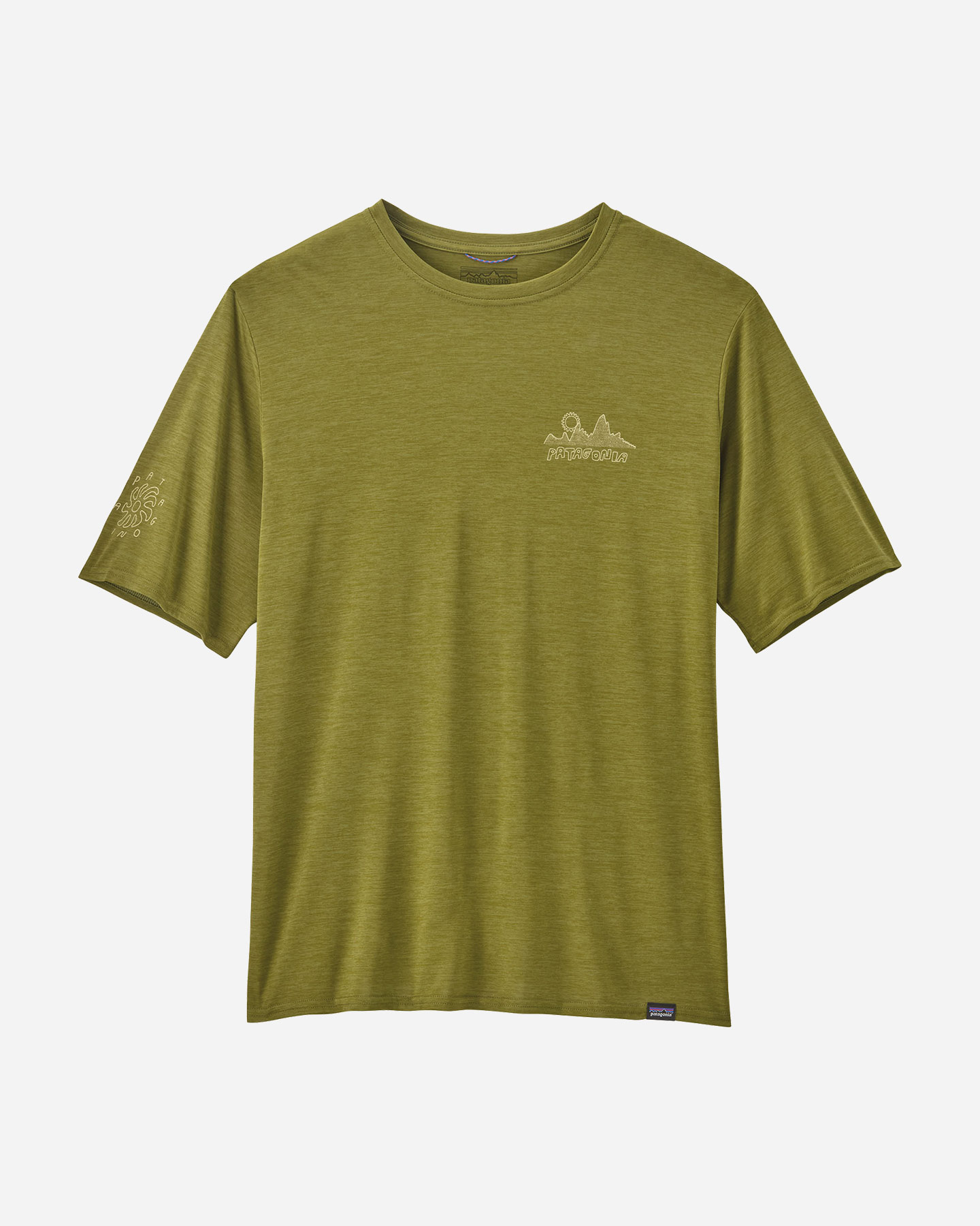 T-shirt PATAGONIA CAPILENE COOL DAILY M - Verde - 0 | Cisalfa Sport