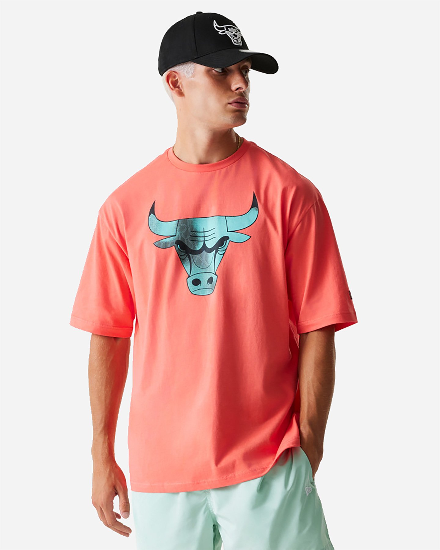 Maglia basket NEW ERA INFILL CHICAGO BULLS M - Rosa - 0 | Cisalfa Sport