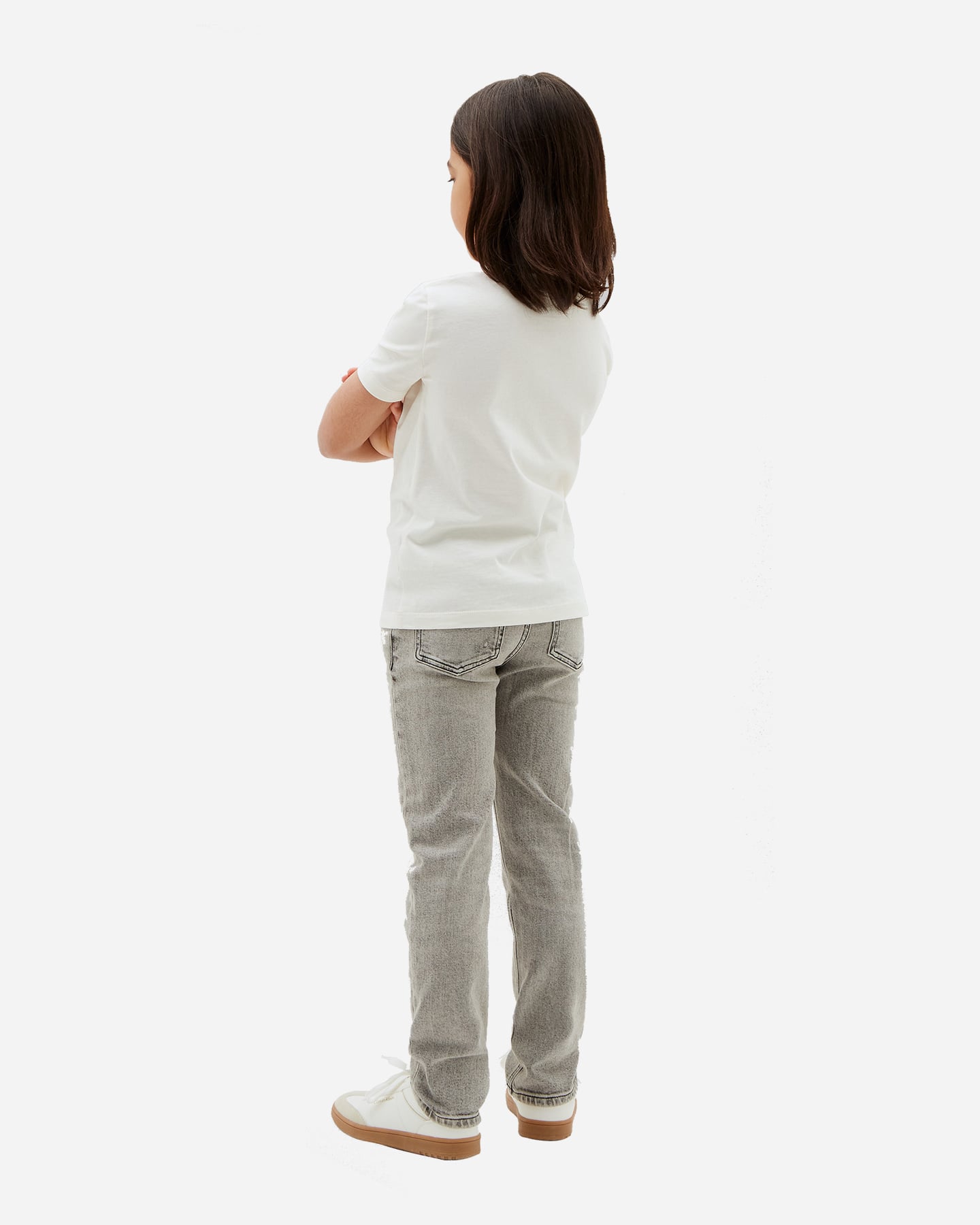 Jeans CALVIN KLEIN JEANS STONE JR - Grigio - 3 | Cisalfa Sport