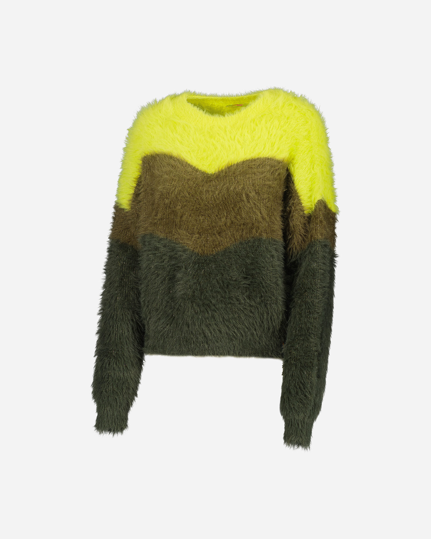 Maglione MISTRAL CHEVRON ON TONE W - Verde - 5 | Cisalfa Sport