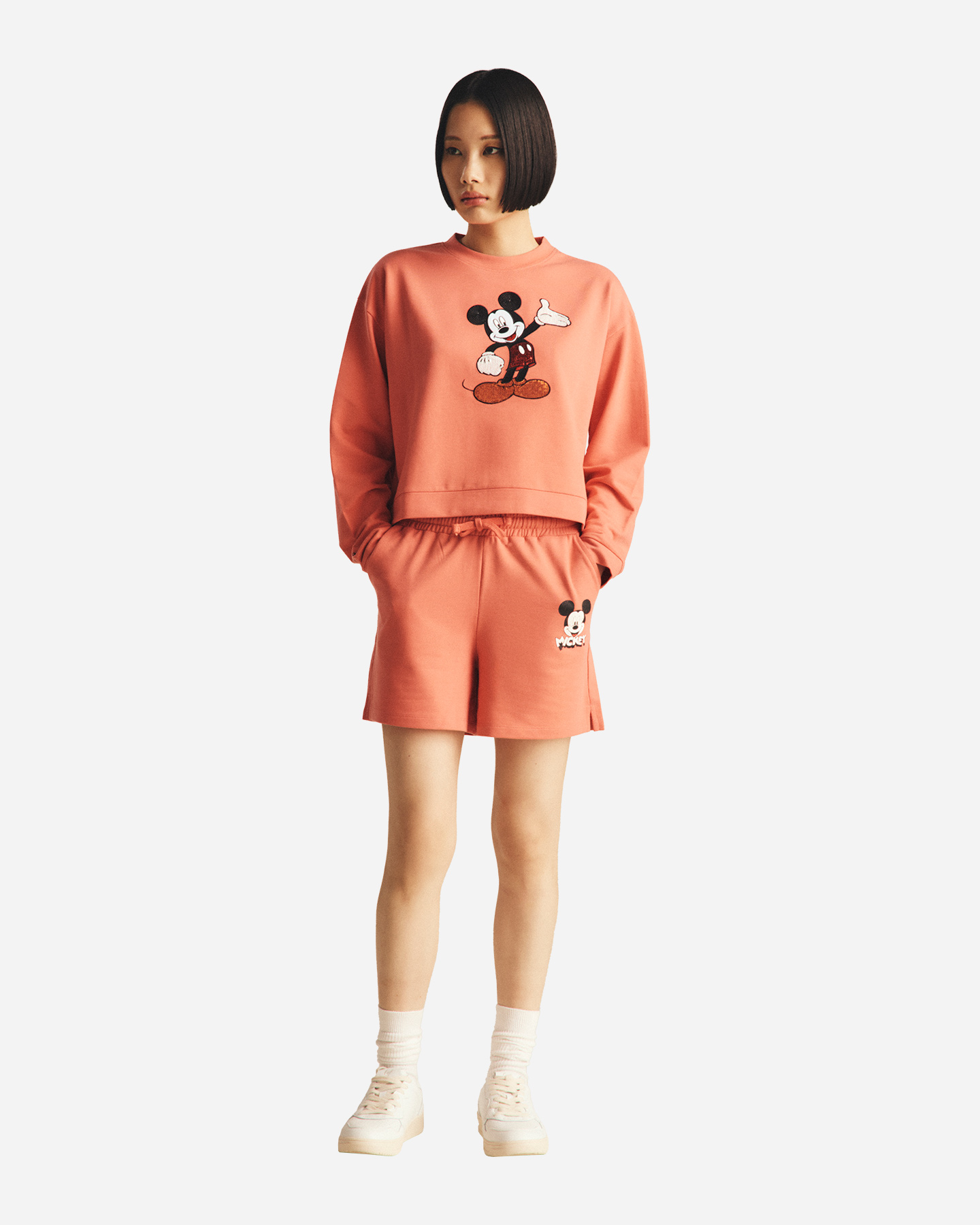 Felpa FREDDY TOPOLINO W - Arancione - 2 | Cisalfa Sport