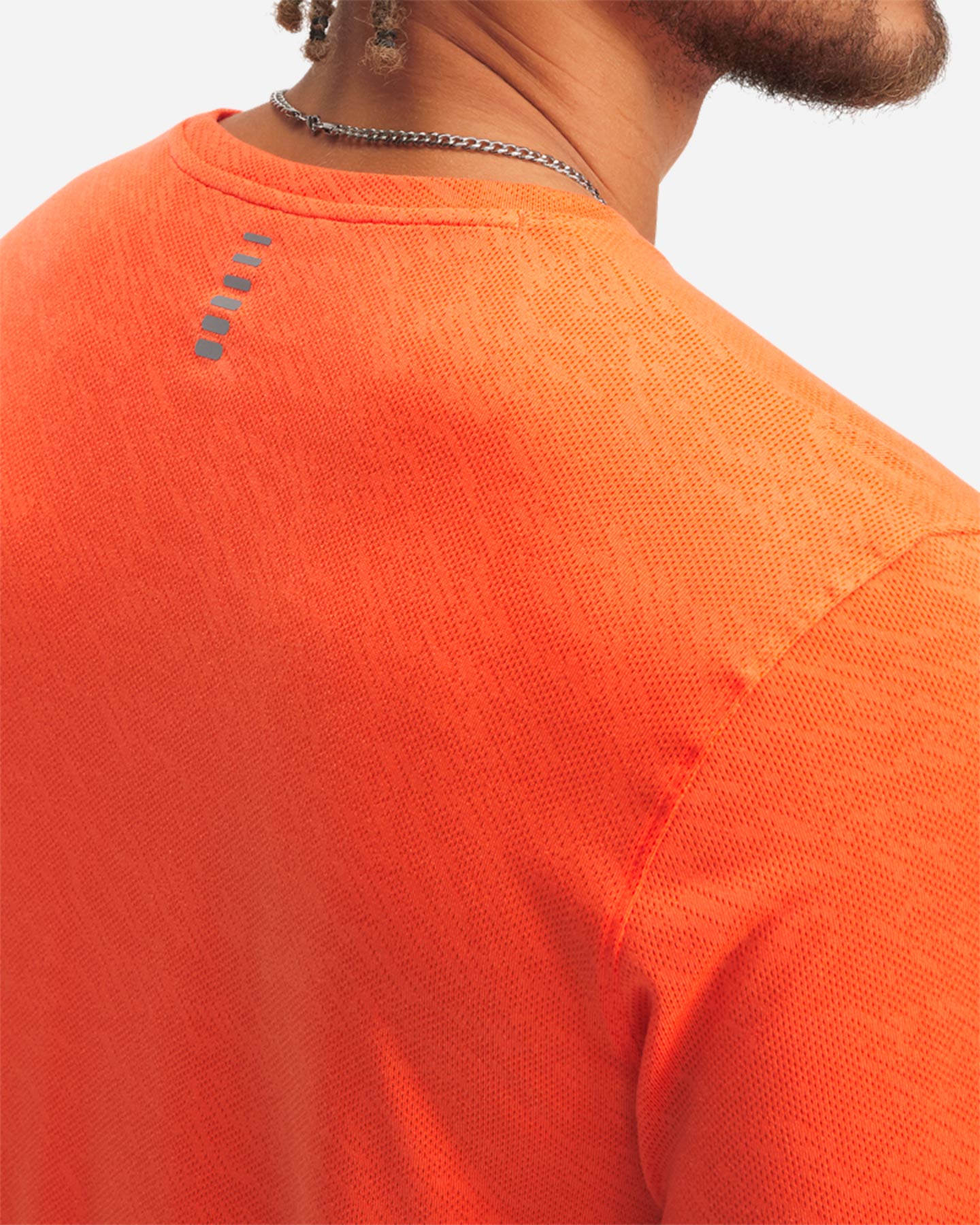 T-shirt running UNDER ARMOUR LAUNCH CAMO M - Arancione - 2 | Cisalfa Sport