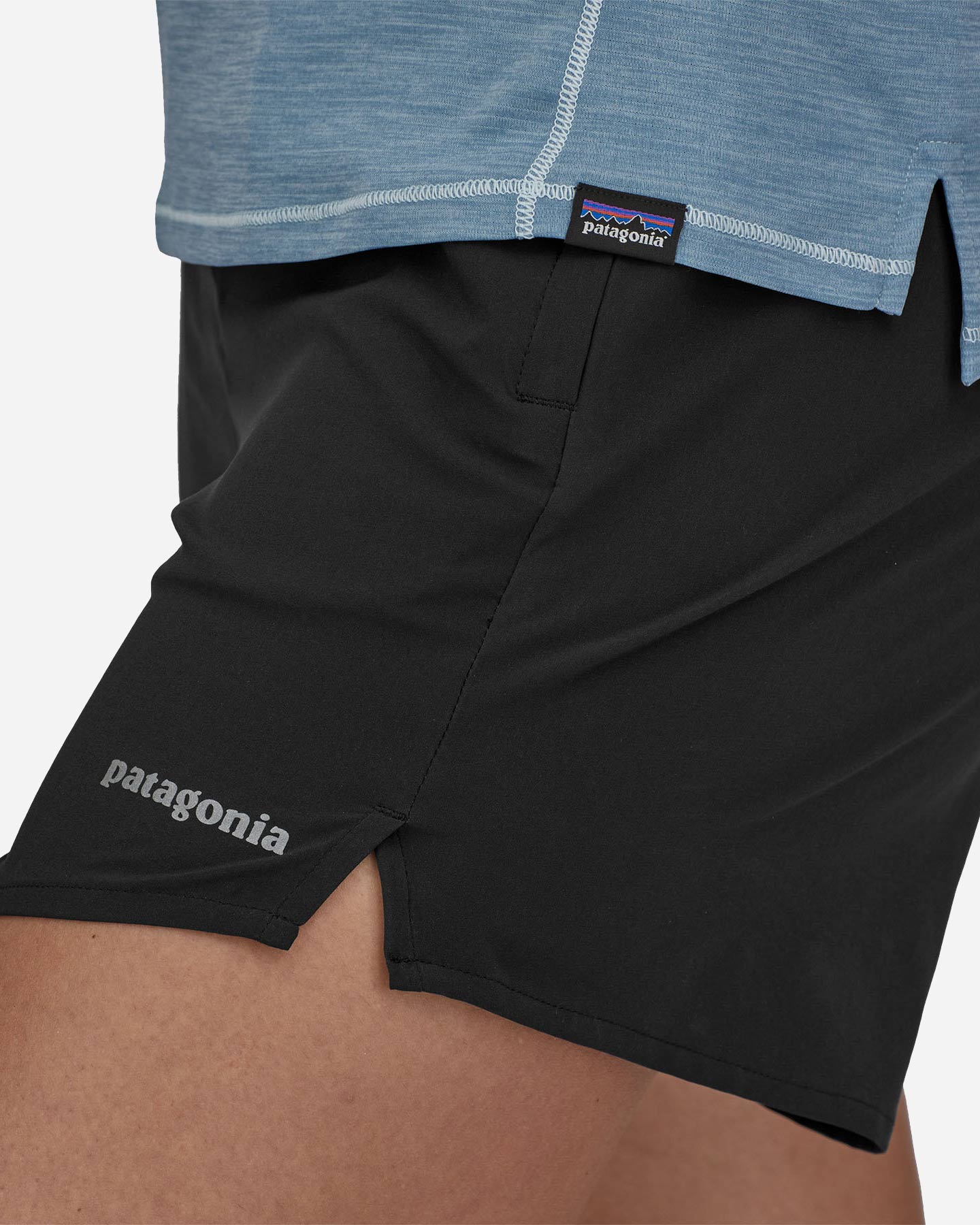 Pantaloncini PATAGONIA MULTI TRAILS W - Nero - 3 | Cisalfa Sport