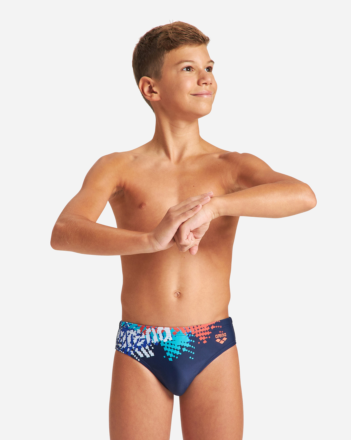 Slip piscina ARENA FIREBALL JR - Blu Navy - 2 | Cisalfa Sport