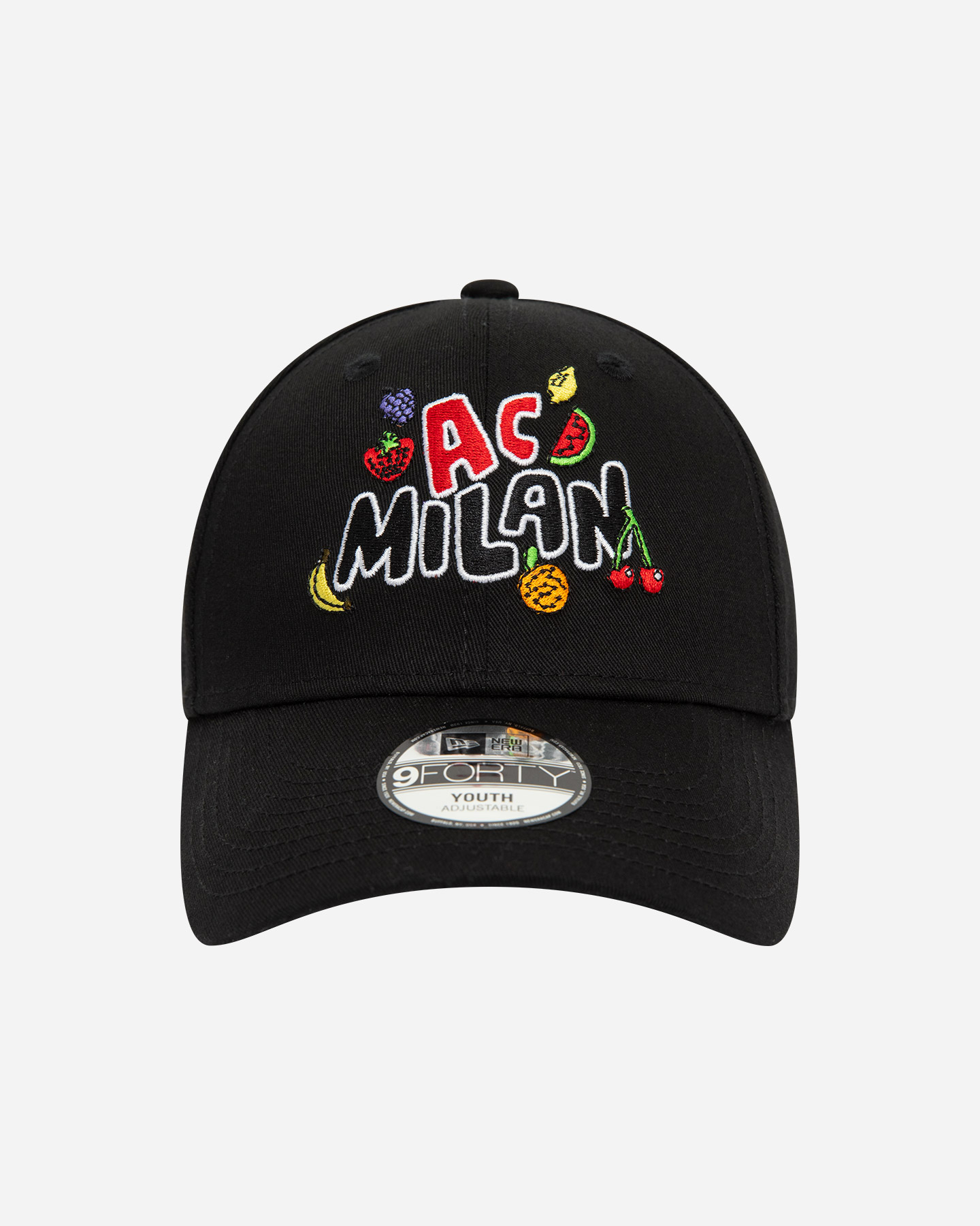 Accessorio calcio ufficiale NEW ERA 9FORTY SOCCER MILAN FANGEAR JR - Nero - 1 | Cisalfa Sport