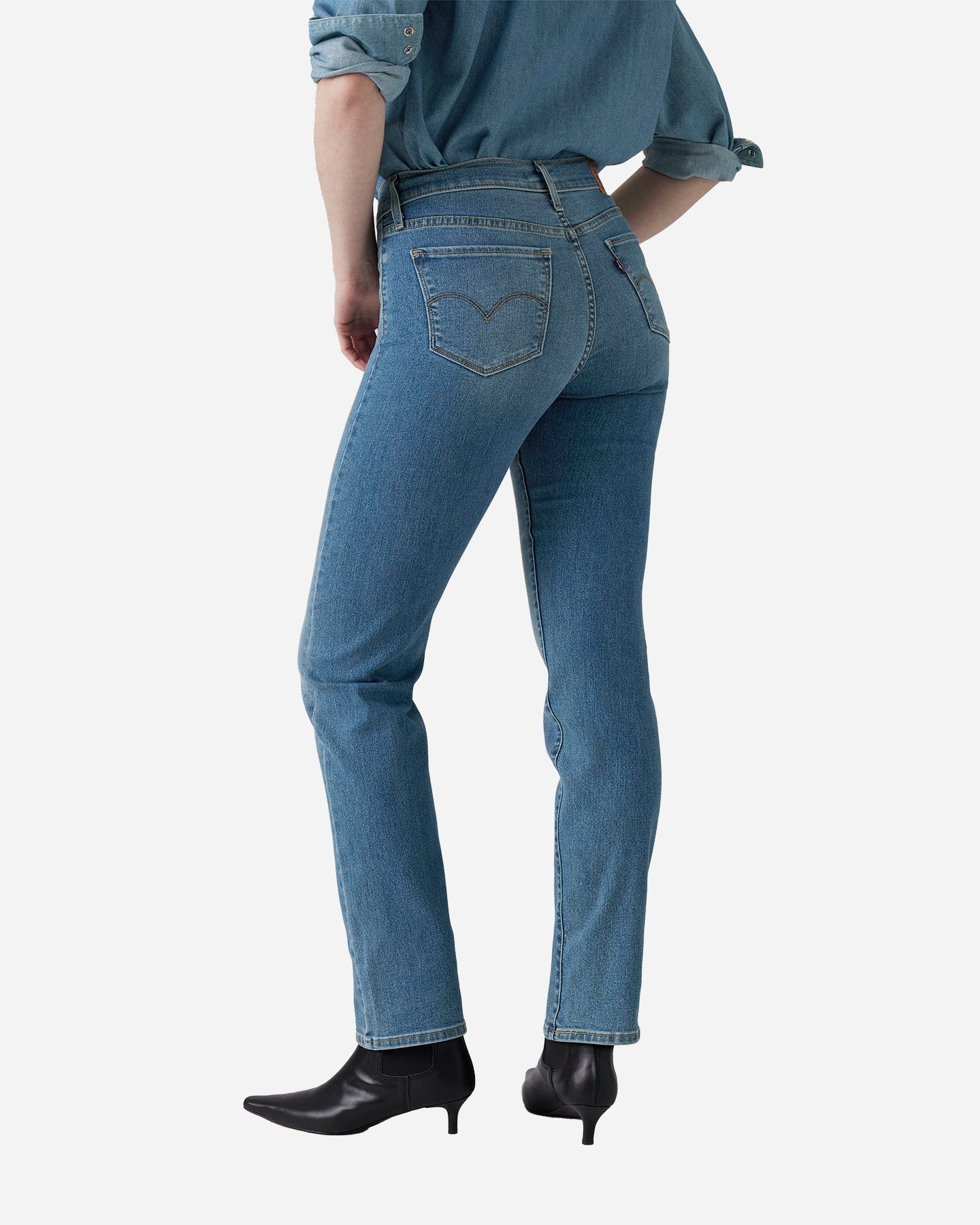Jeans LEVI'S 314 SHAPING STRAIGHT L32 W - Denim - 1 | Cisalfa Sport