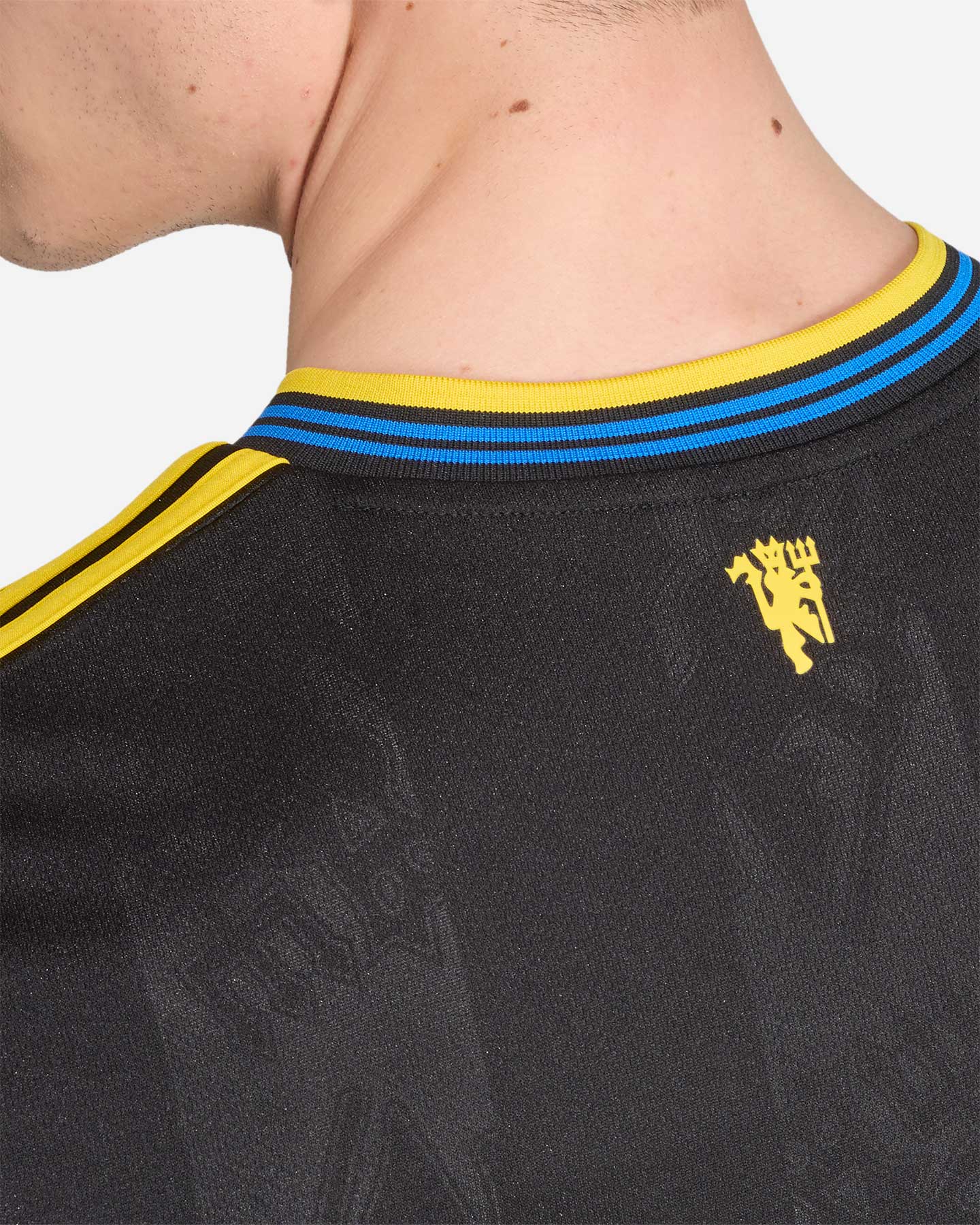 Maglia calcio ufficiale ADIDAS MANCHESTER UNITED THIRD 25-26 M - Nero - 5 | Cisalfa Sport