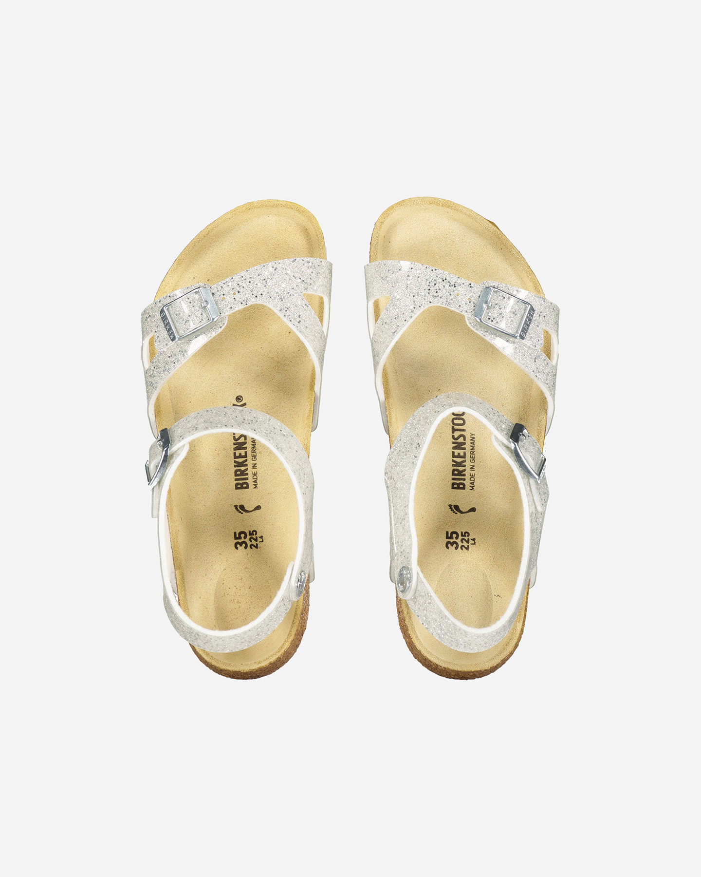 Sandali BIRKENSTOCK RIO JR - Argento - 0 | Cisalfa Sport