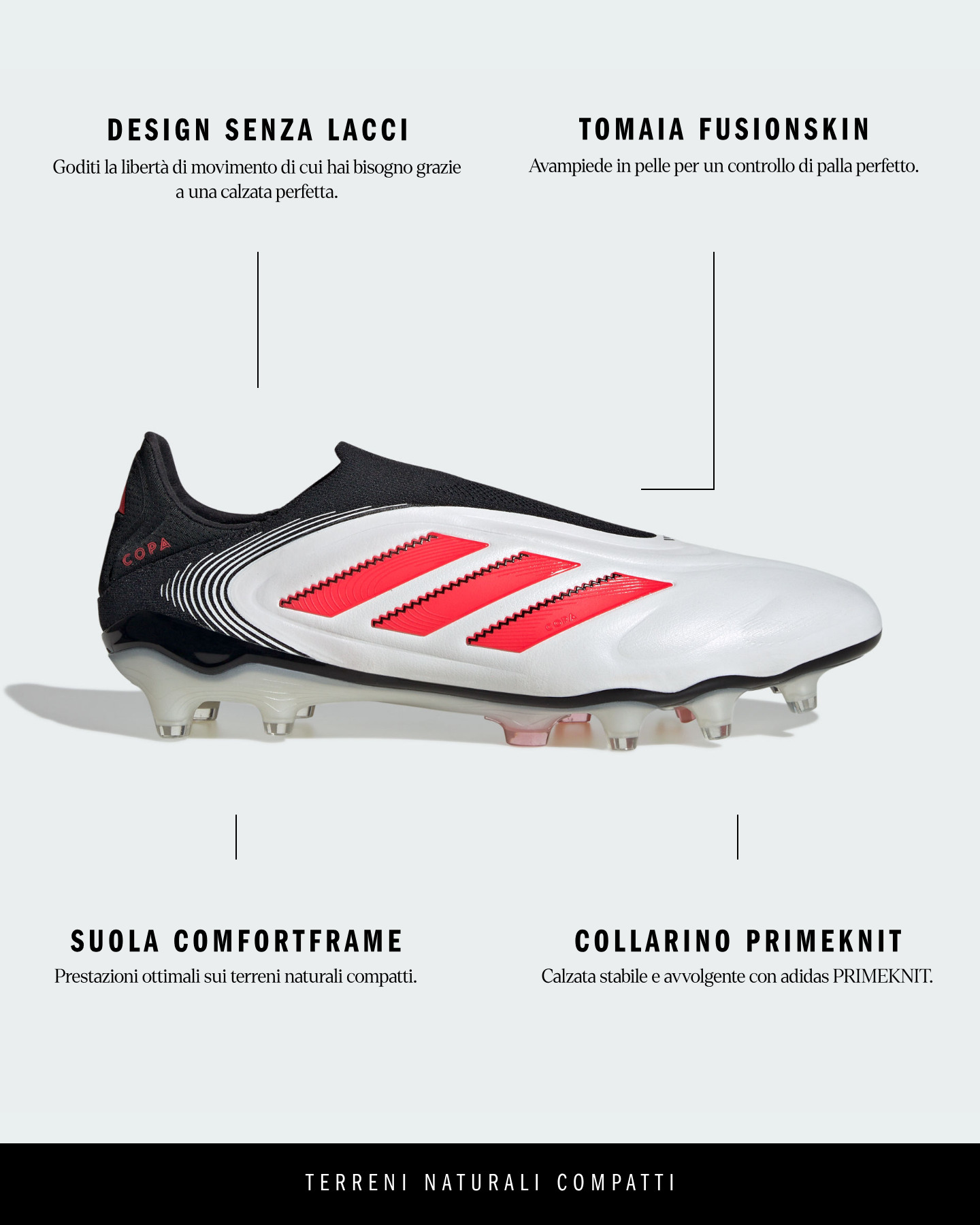 Scarpe calcio ADIDAS COPA ELITE FG M - Color mix - 6 | Cisalfa Sport