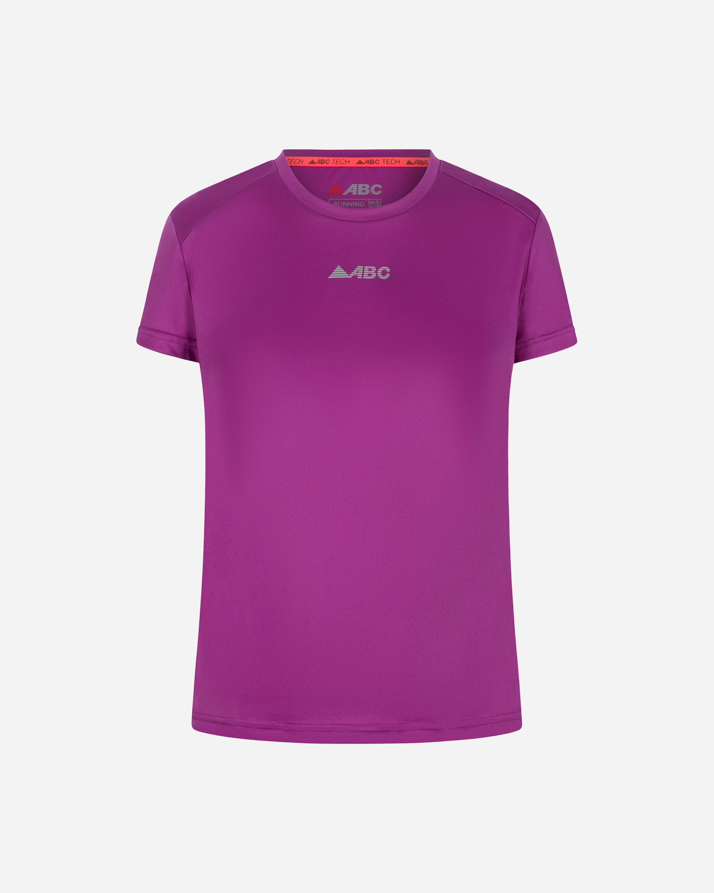 T-shirt running ABC TECH W - Viola - 0 | Cisalfa Sport