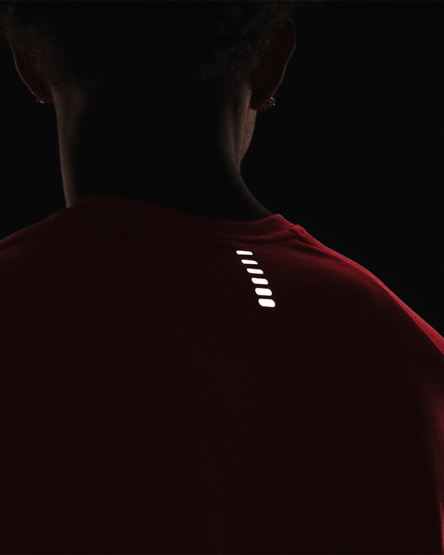 T-shirt running UNDER ARMOUR STREAKER M - Rosso - 3 | Cisalfa Sport