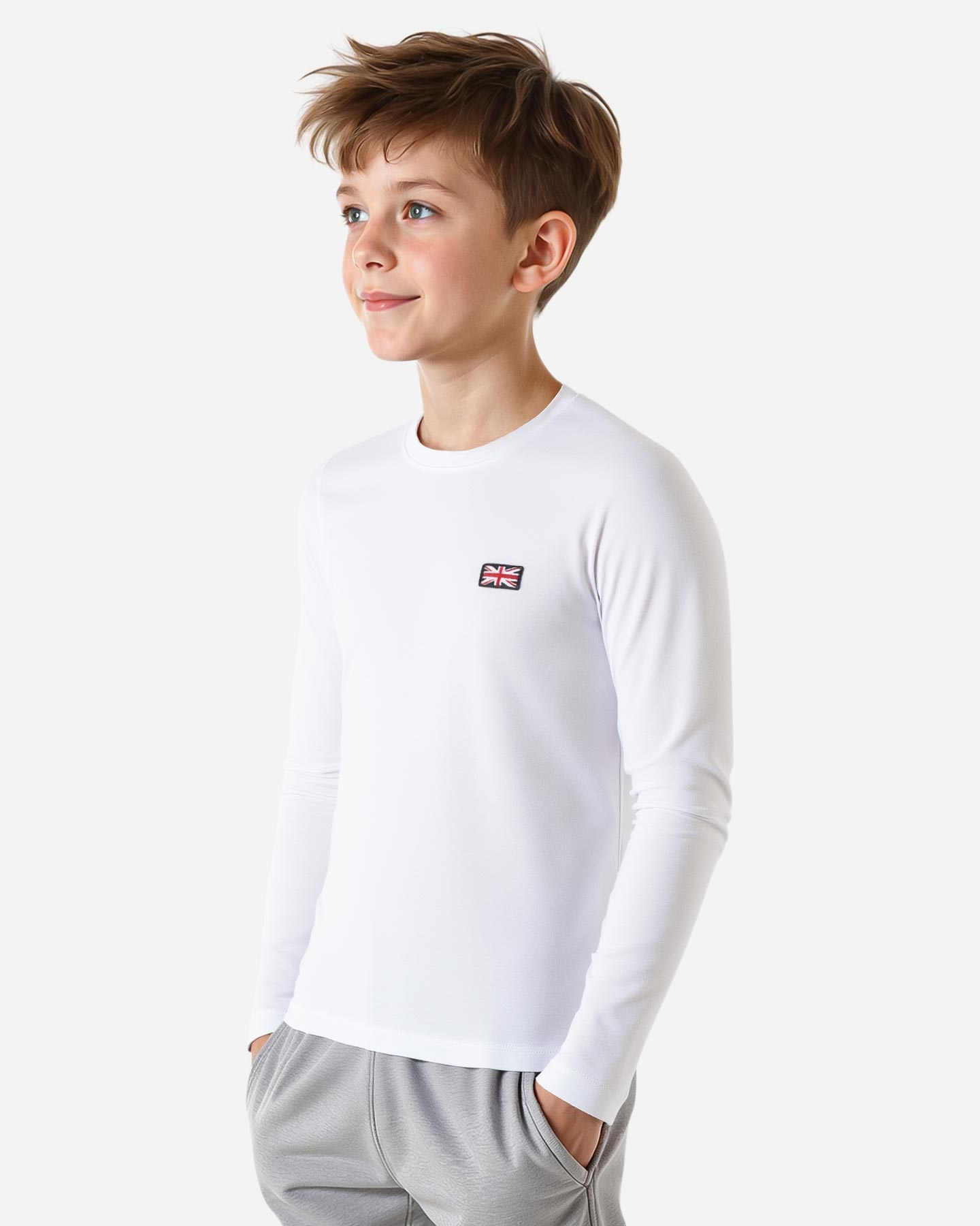 T-shirt ADMIRAL VARSITY JR - Bianco - 3 | Cisalfa Sport