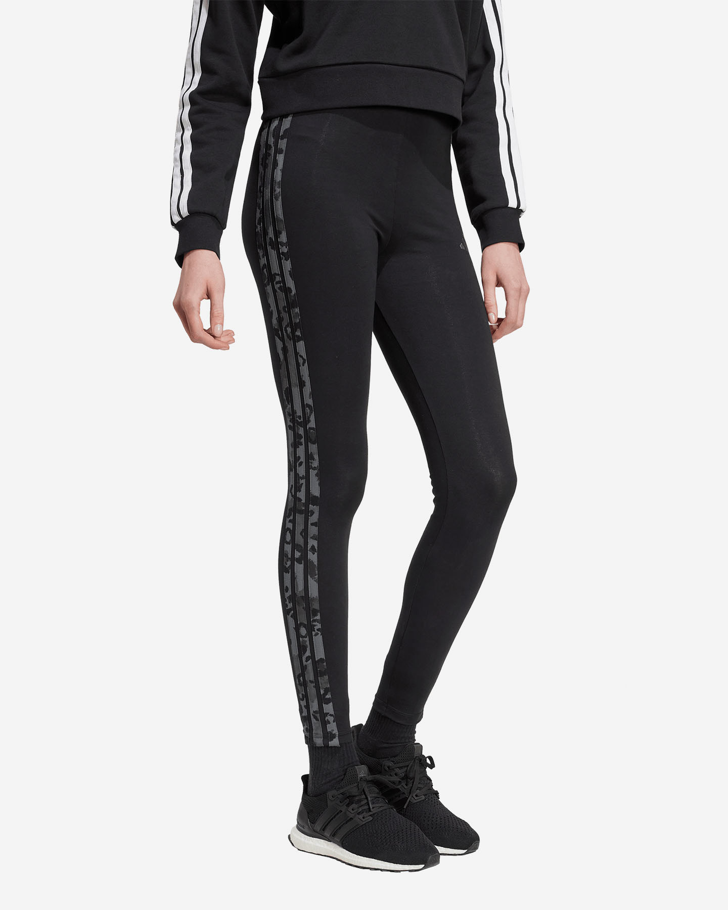 Leggings ADIDAS 3STRIPES W - Nero - 3 | Cisalfa Sport
