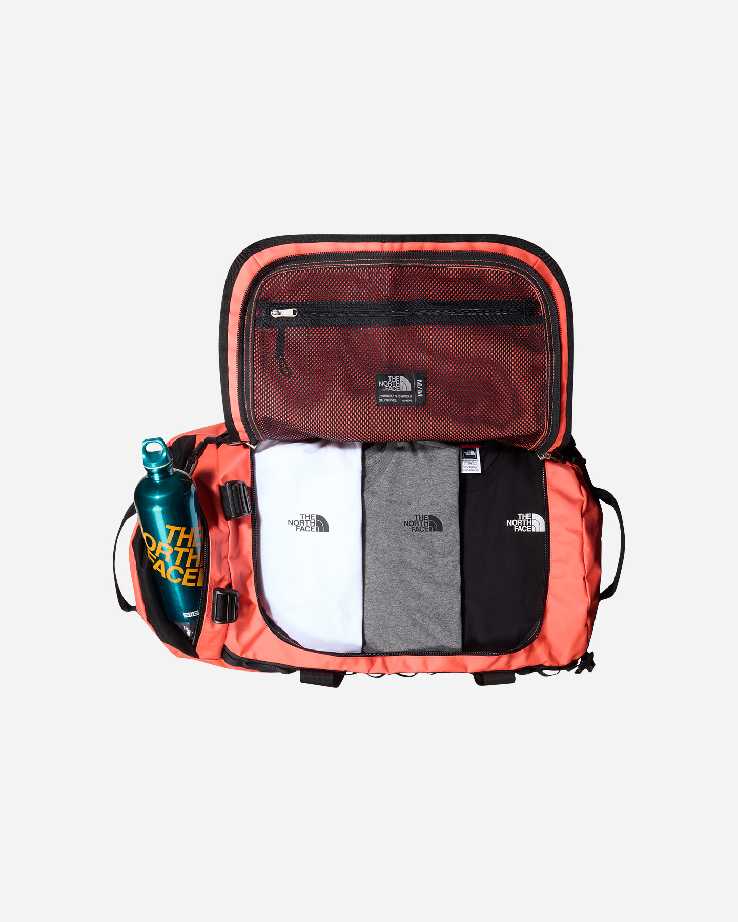 Borsa THE NORTH FACE BASE CAMP DUFFEL RETRO M - Arancione - 1 | Cisalfa Sport