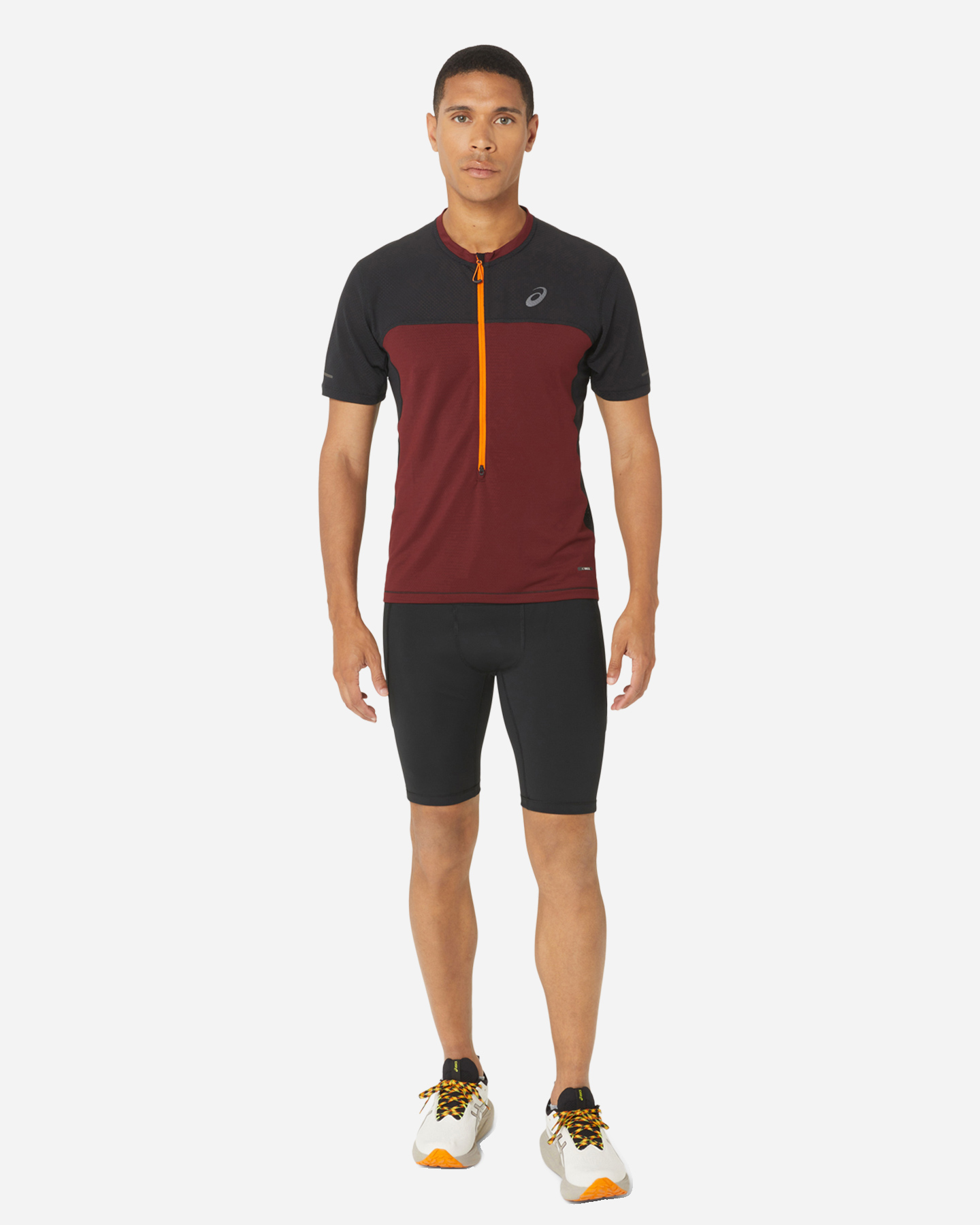 T-shirt running ASICS FUJITRAIL M - Rosso - 3 | Cisalfa Sport