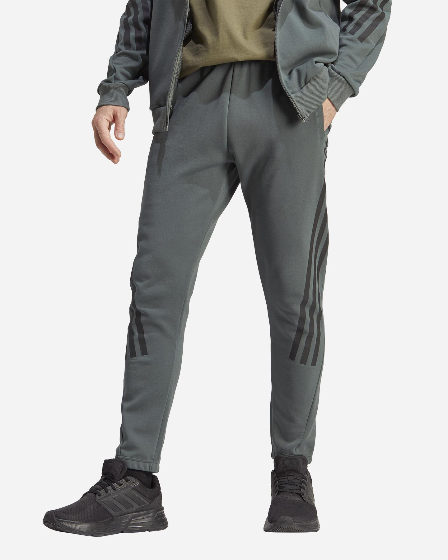 Pantalone ADIDAS 3STRIPES M - Verde - 1 | Cisalfa Sport