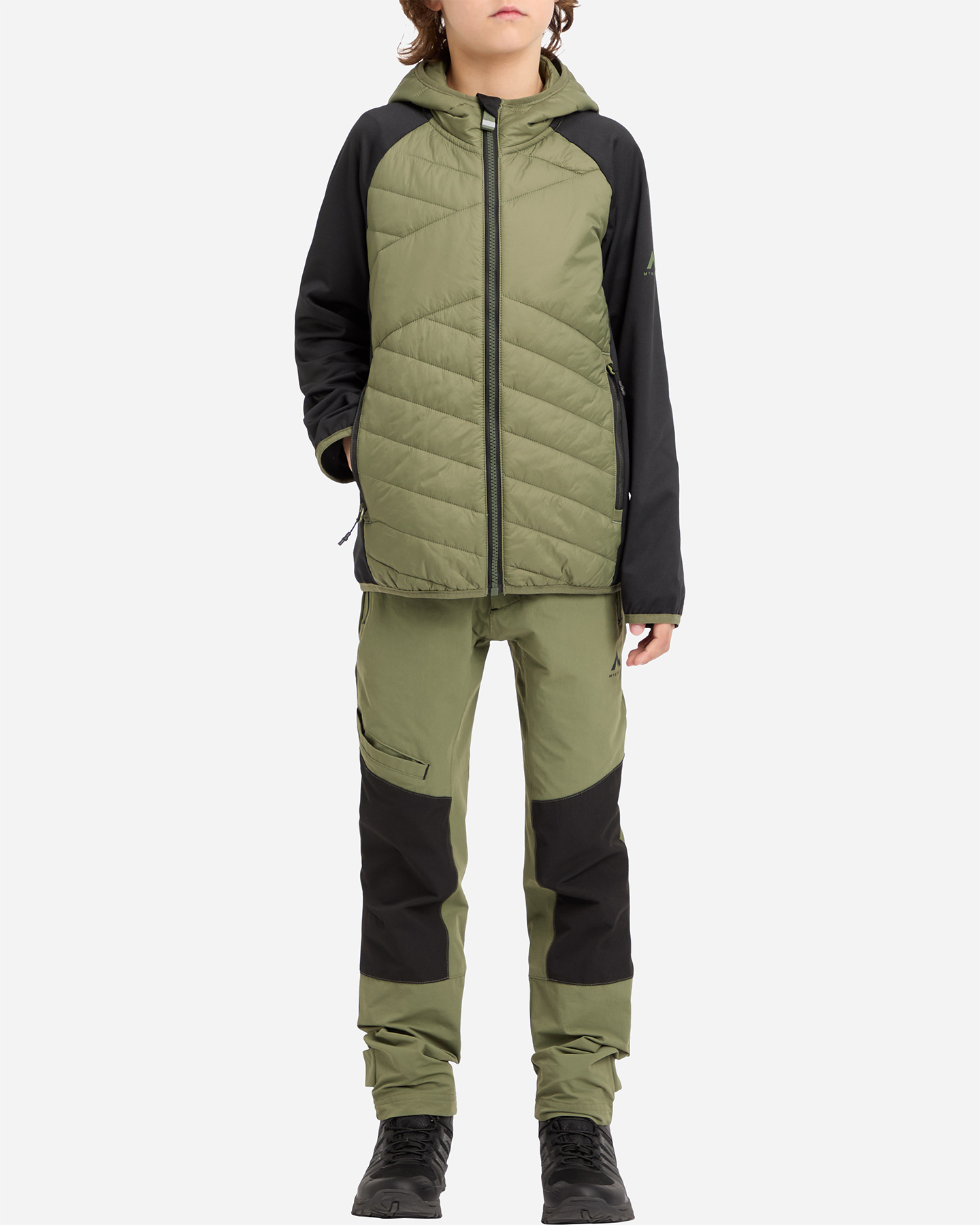 Giacca outdoor MCKINLEY SAGAN HYBRID JR - Verde - 3 | Cisalfa Sport