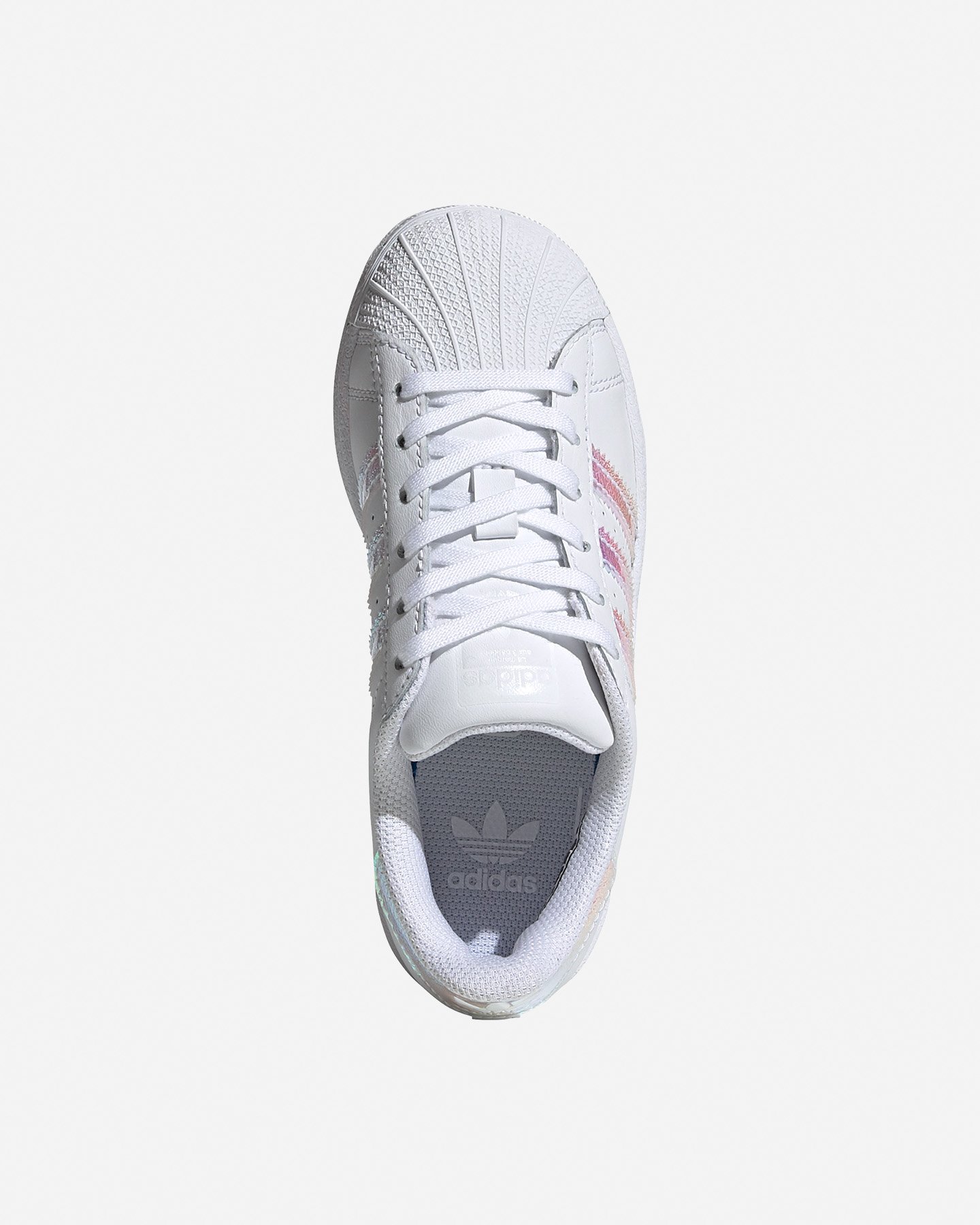 Scarpe sneakers ADIDAS SUPERSTAR C PS JR - Bianco - 2 | Cisalfa Sport