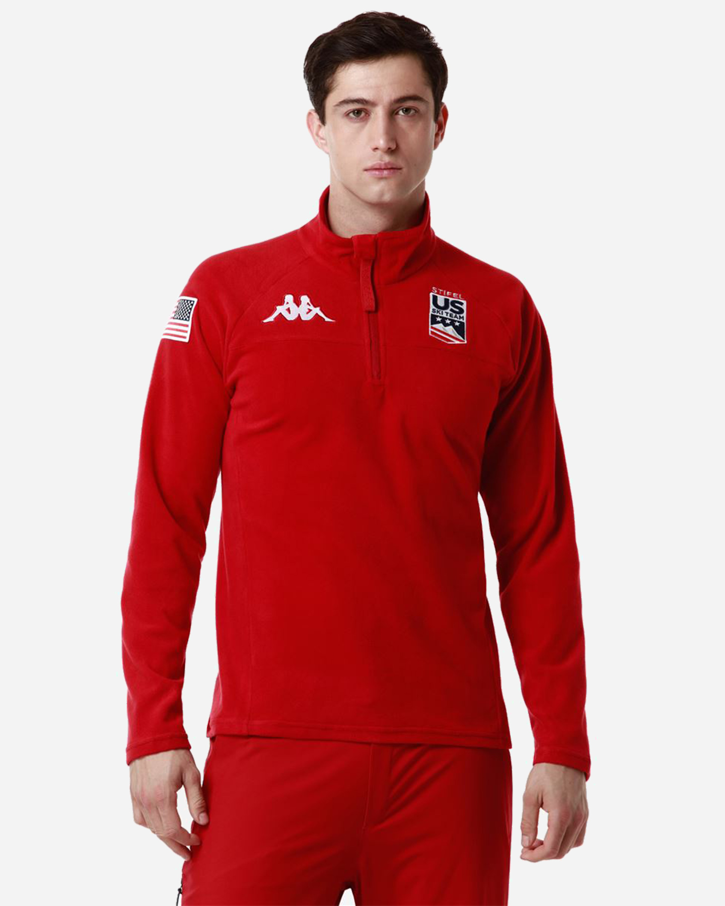 Pile sci KAPPA 8CENTO 818 M - Rosso - 3 | Cisalfa Sport