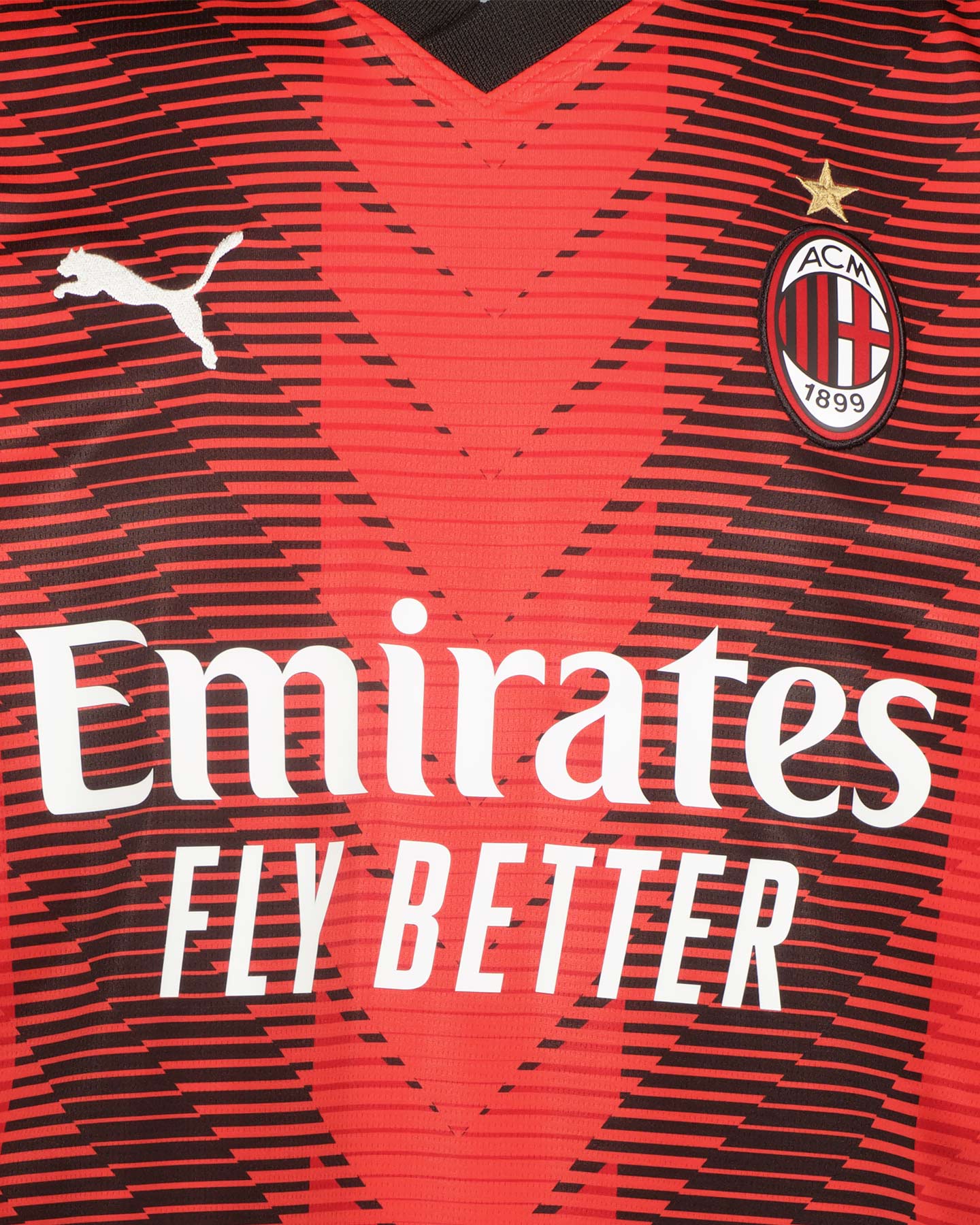 Maglia calcio ufficiale PUMA MILAN HOME REPLICA 23-24 M - Rosso - 2 | Cisalfa Sport