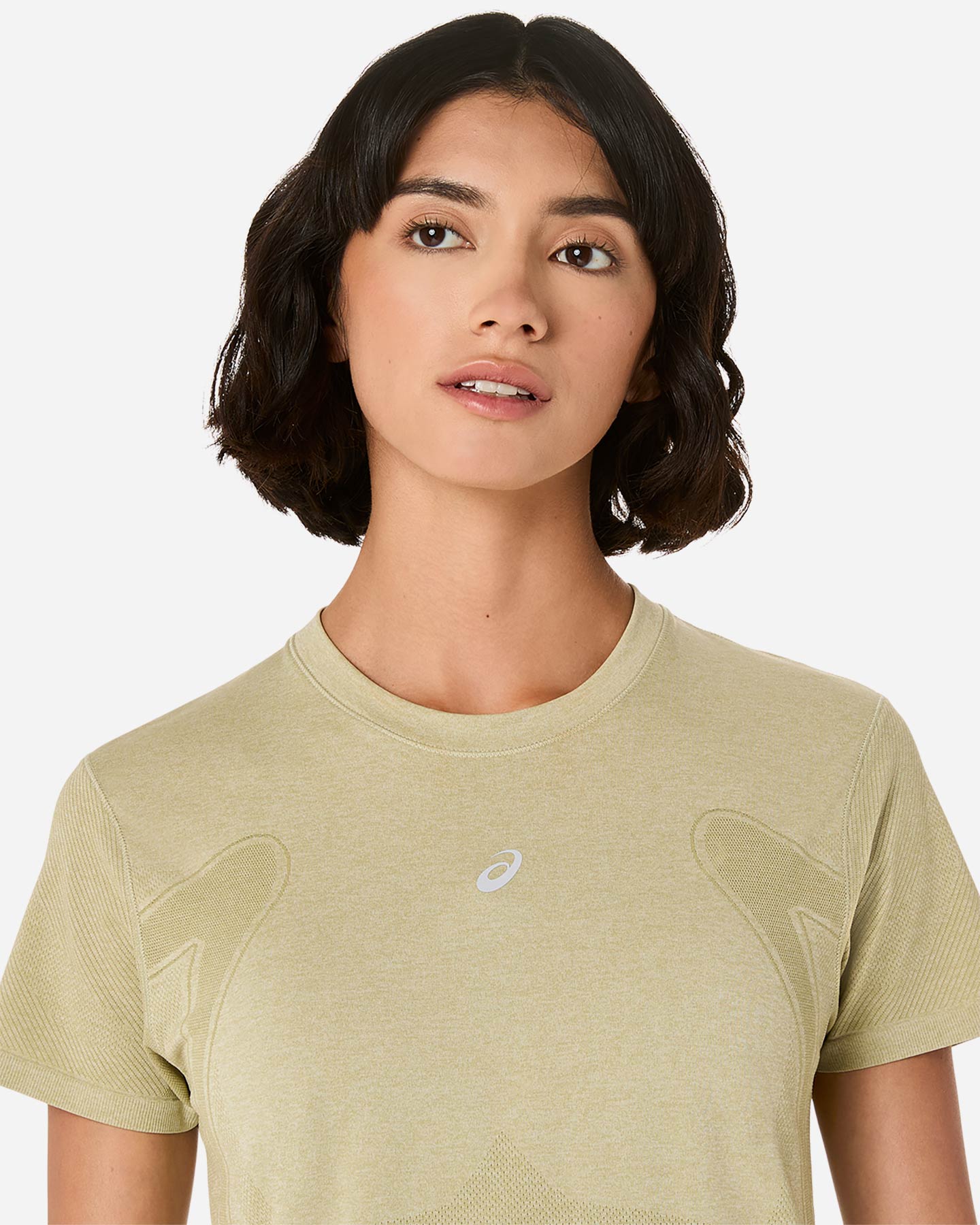 T-shirt running ASICS ROAD SEAMLESS W - Verde - 3 | Cisalfa Sport