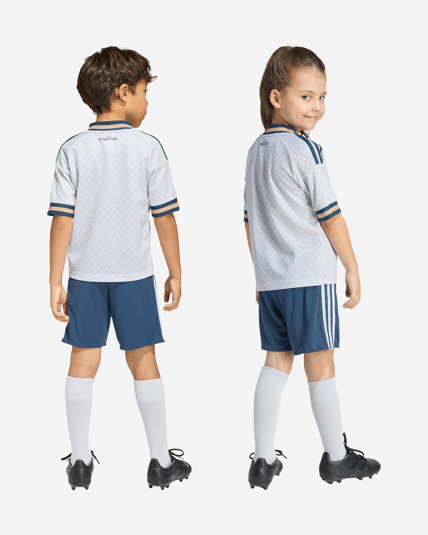 Abbigliamento calcio ufficiale ADIDAS ITALIA 26 AWAY SET JR - Color mix - 3 | Cisalfa Sport