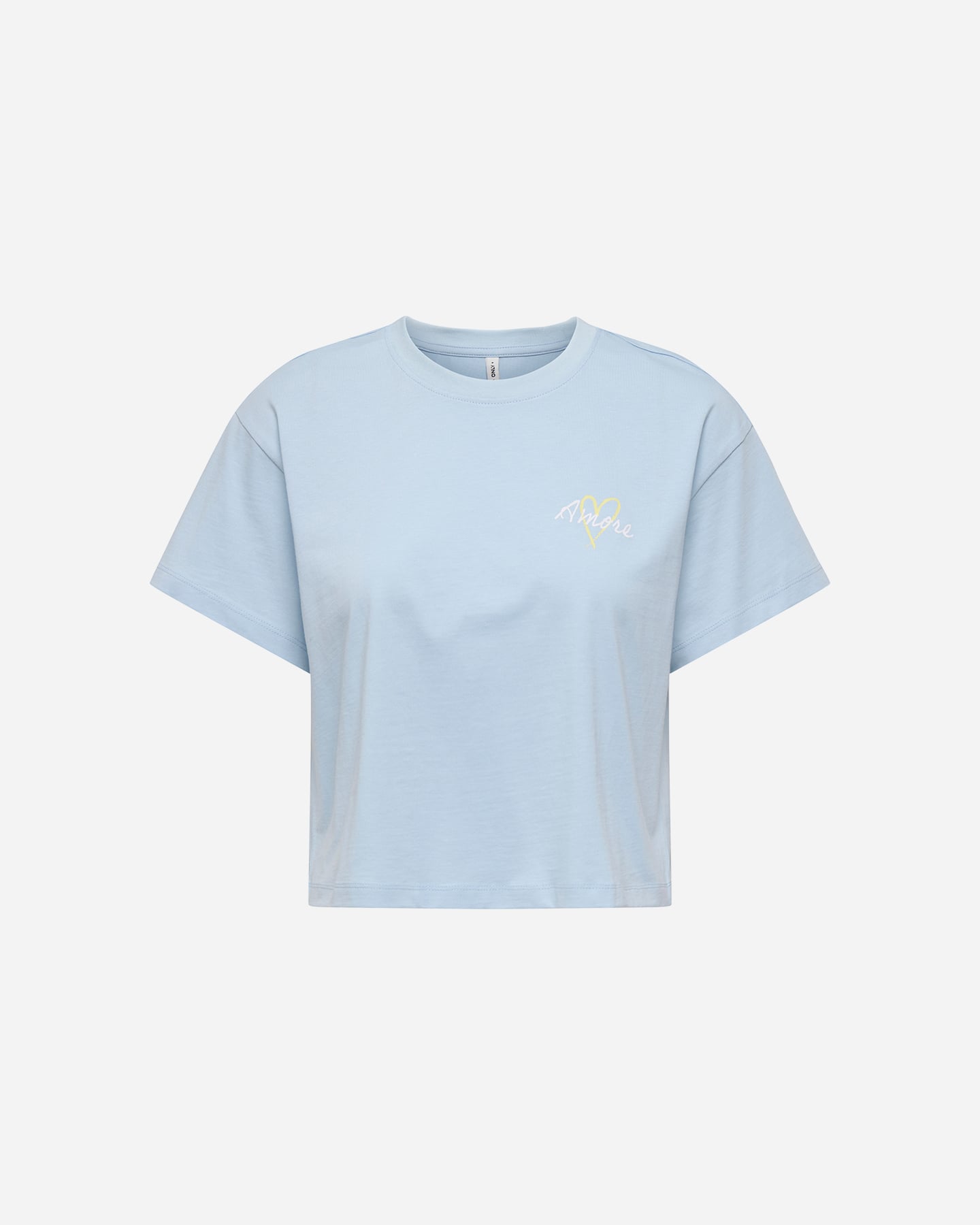 T-shirt ONLY ANNBEL BOXY CROP W - Azzurro - 0 | Cisalfa Sport
