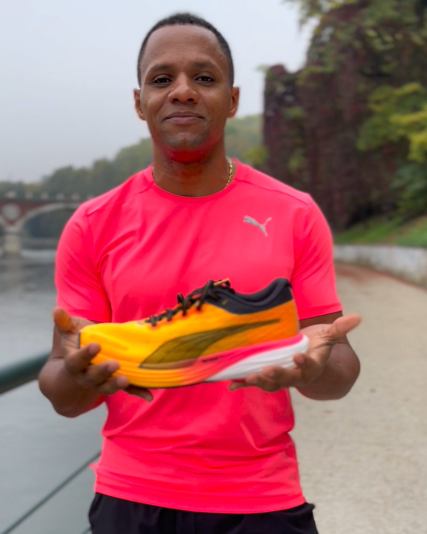 Scarpe running PUMA DEVIATE NITRO 2 M - Rosa - 5 | Cisalfa Sport