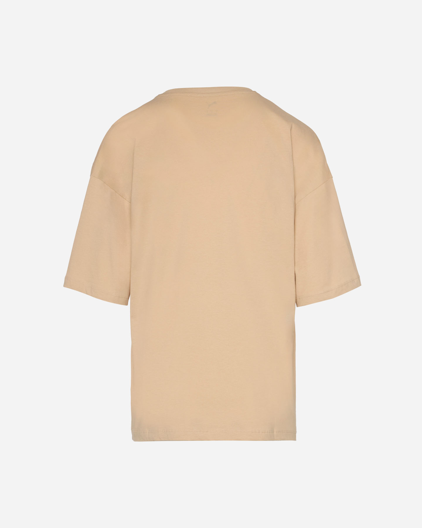 T-shirt PUMA OVERSIZED SMALL LOGO W - Beige - 1 | Cisalfa Sport