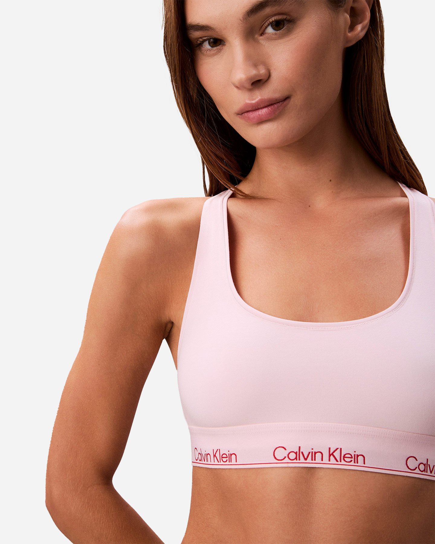 Reggiseno CALVIN KLEIN UNDERWEAR BRALETTE UNLINED W - Rosa - 4 | Cisalfa Sport