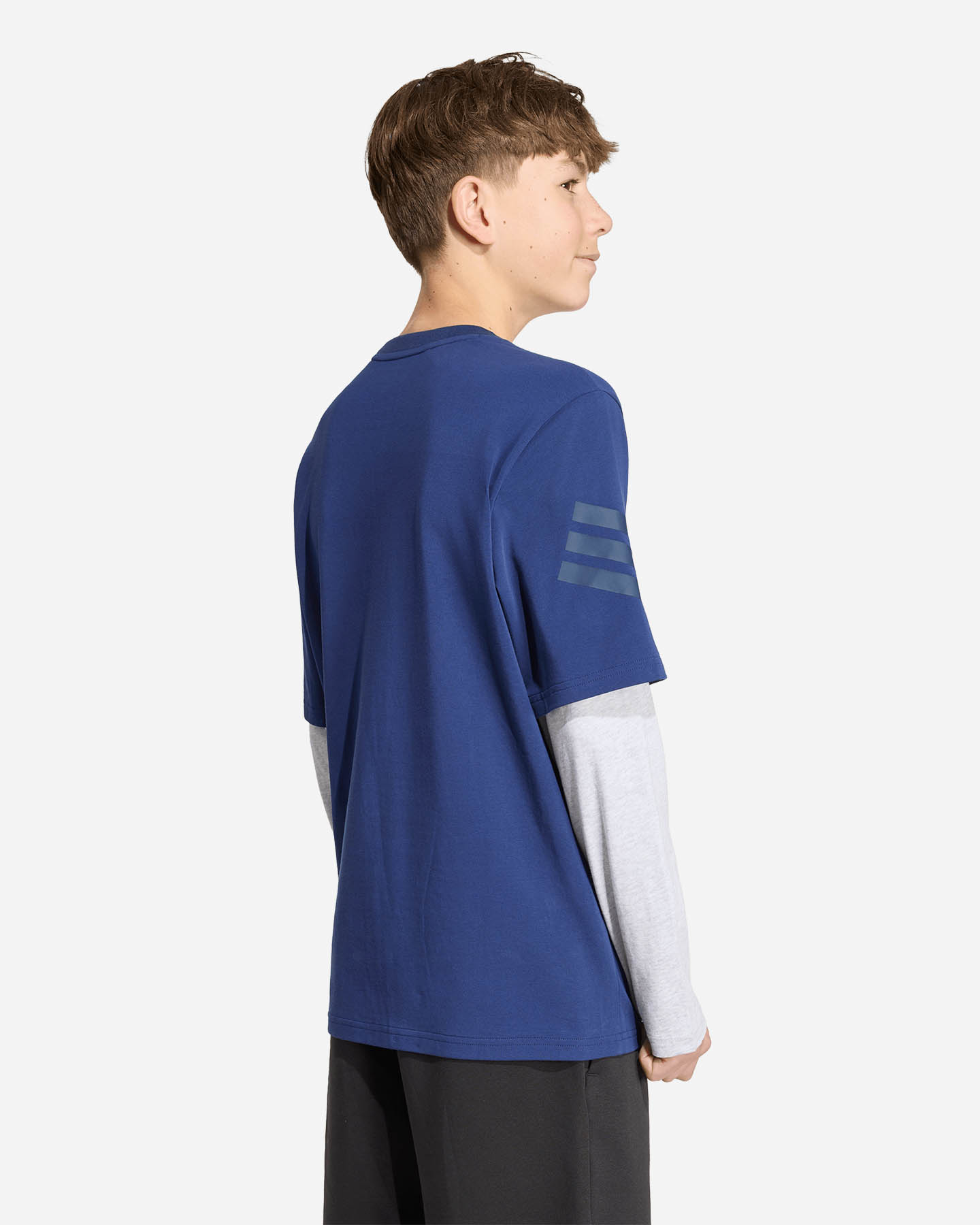 T-shirt ADIDAS FUTURE ICONS 2IN1 JR - Blu - 3 | Cisalfa Sport