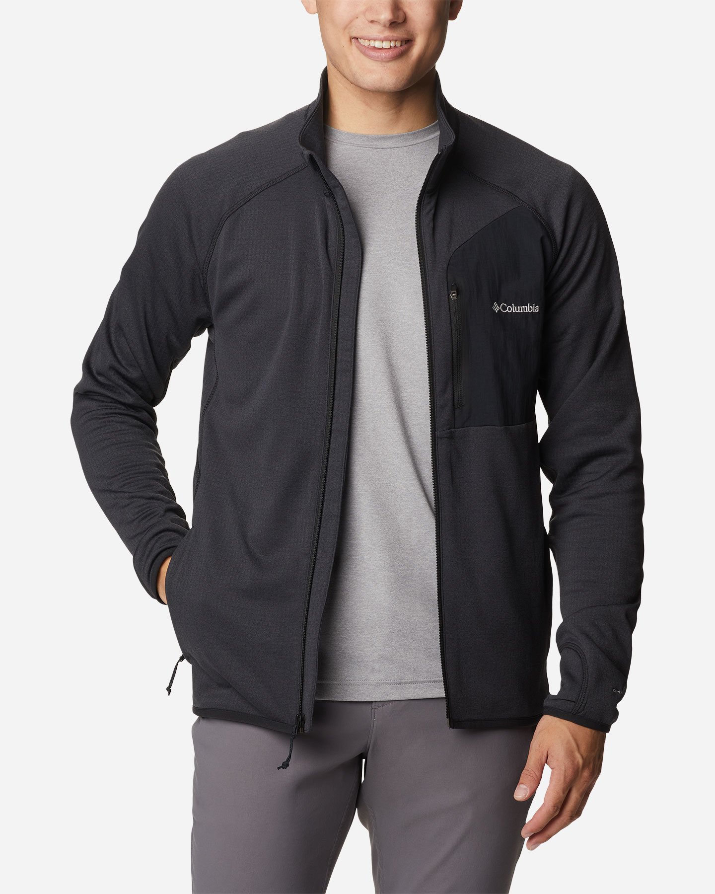 Pile COLUMBIA TRIPLE CANYON M - Nero - 1 | Cisalfa Sport