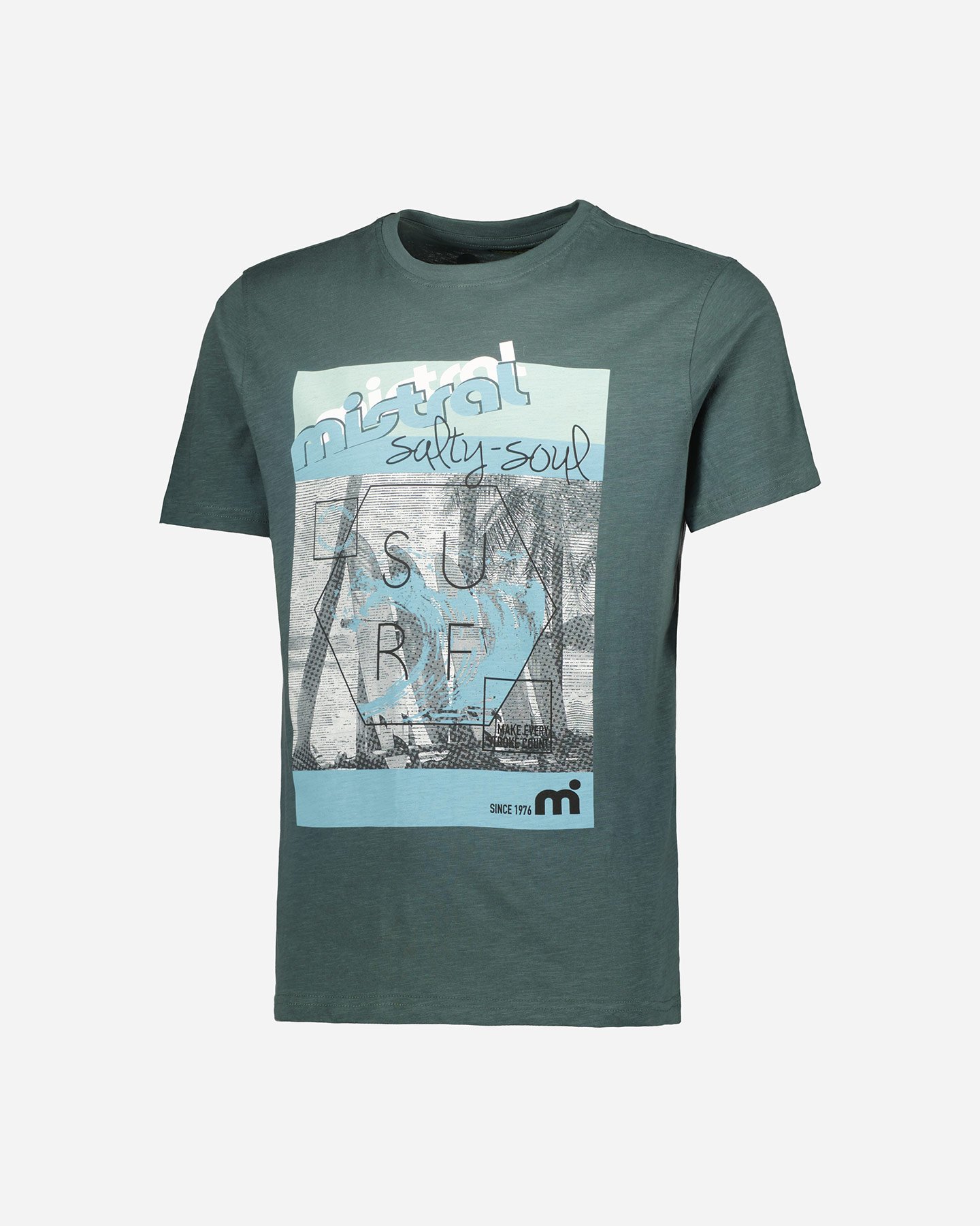 T-shirt MISTRAL ESSENTIAL M - Verde - 5 | Cisalfa Sport