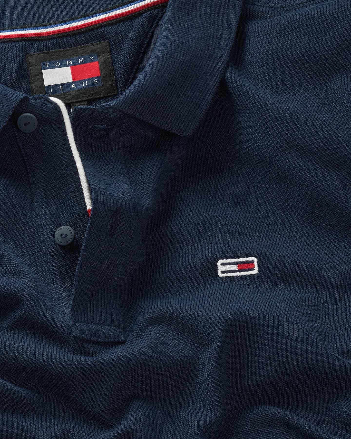 Polo TOMMY HILFIGER PIQUET M - Blu Navy - 2 | Cisalfa Sport