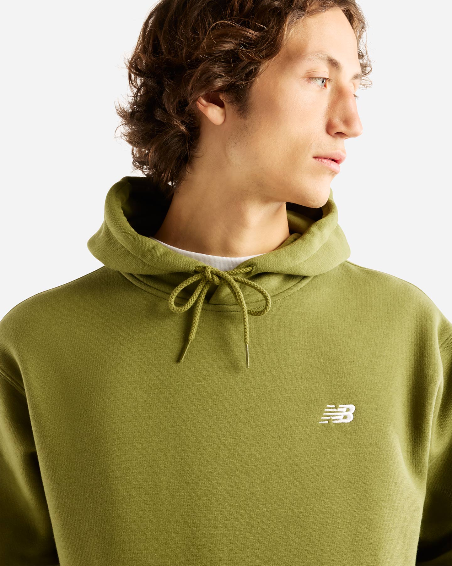 Felpa NEW BALANCE SMALL LOGO M - Blu Navy - 2 | Cisalfa Sport
