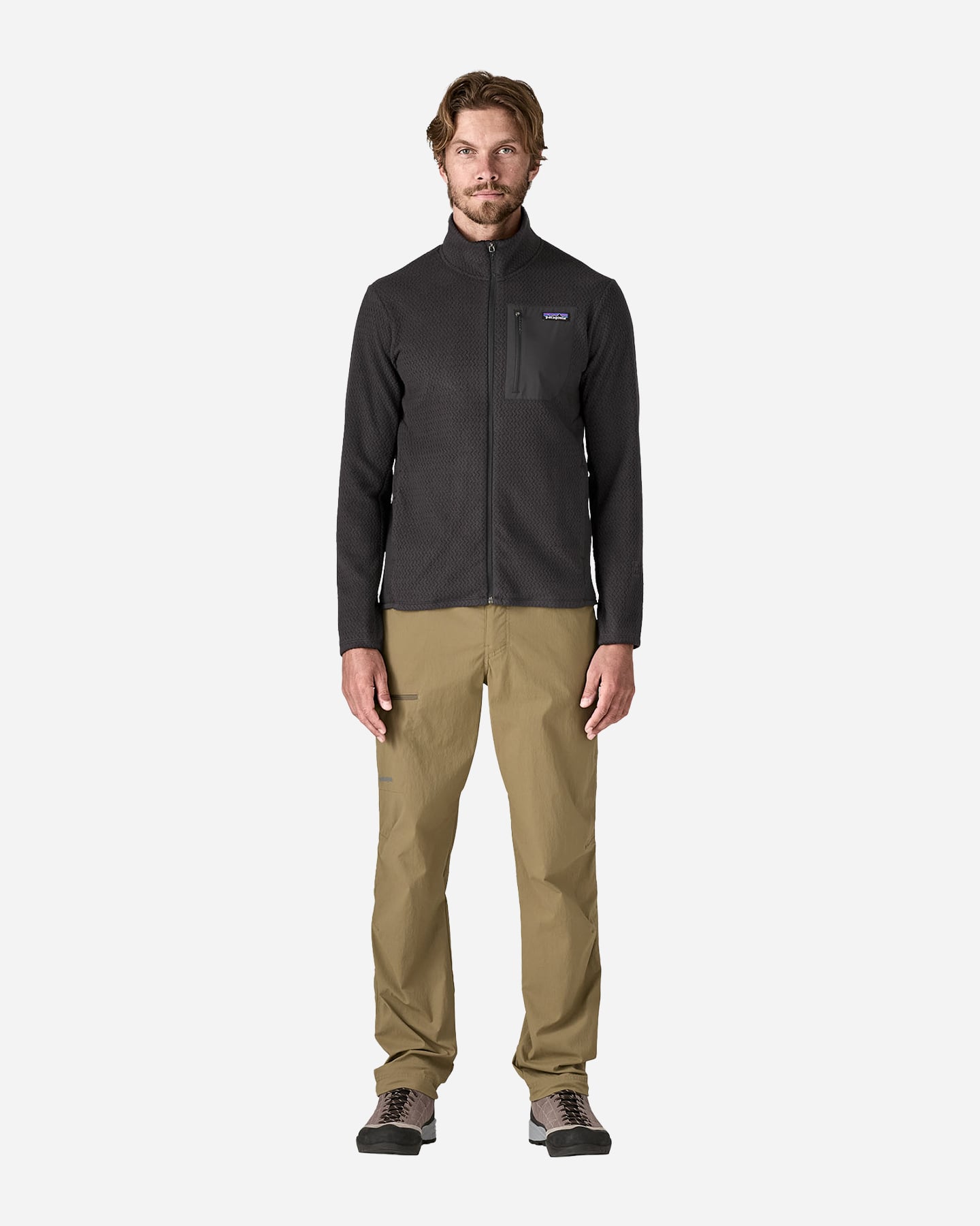 Pile PATAGONIA R1 AIR M - Nero - 4 | Cisalfa Sport
