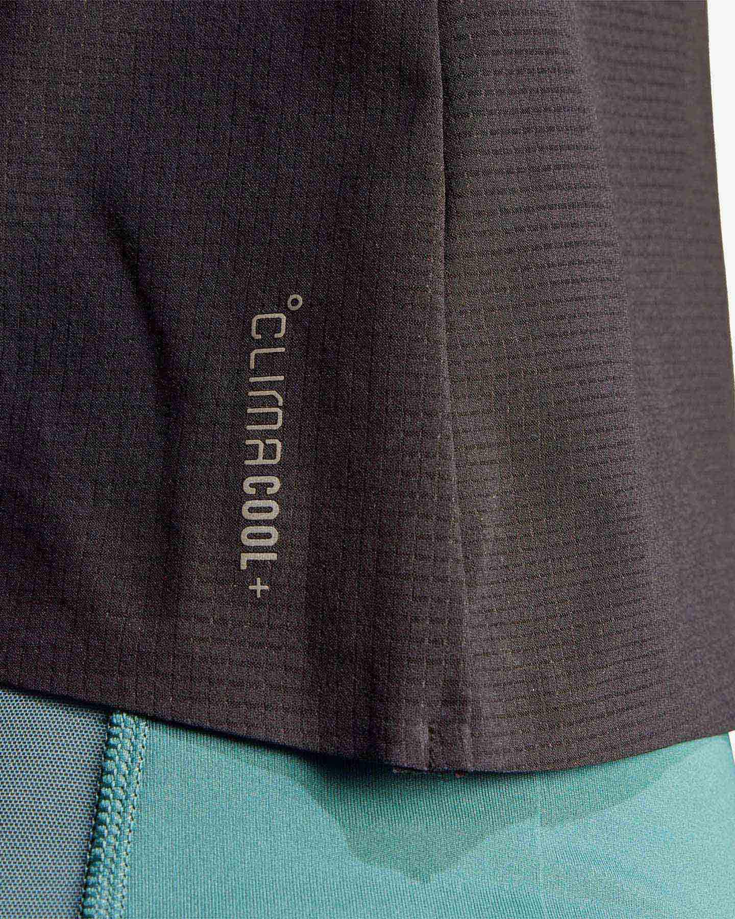 Canotta running ADIDAS ADI365 CROP W - Nero - 5 | Cisalfa Sport