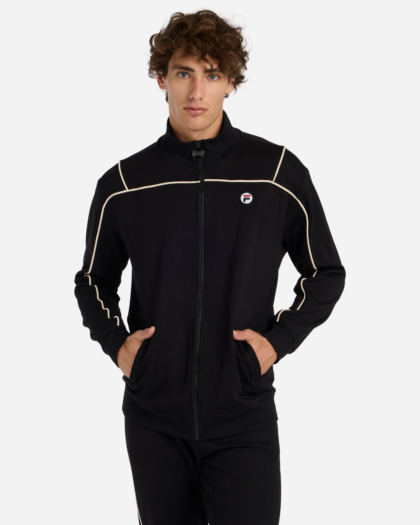 Felpa FILA SMALL PATCH M - Nero - 1 | Cisalfa Sport