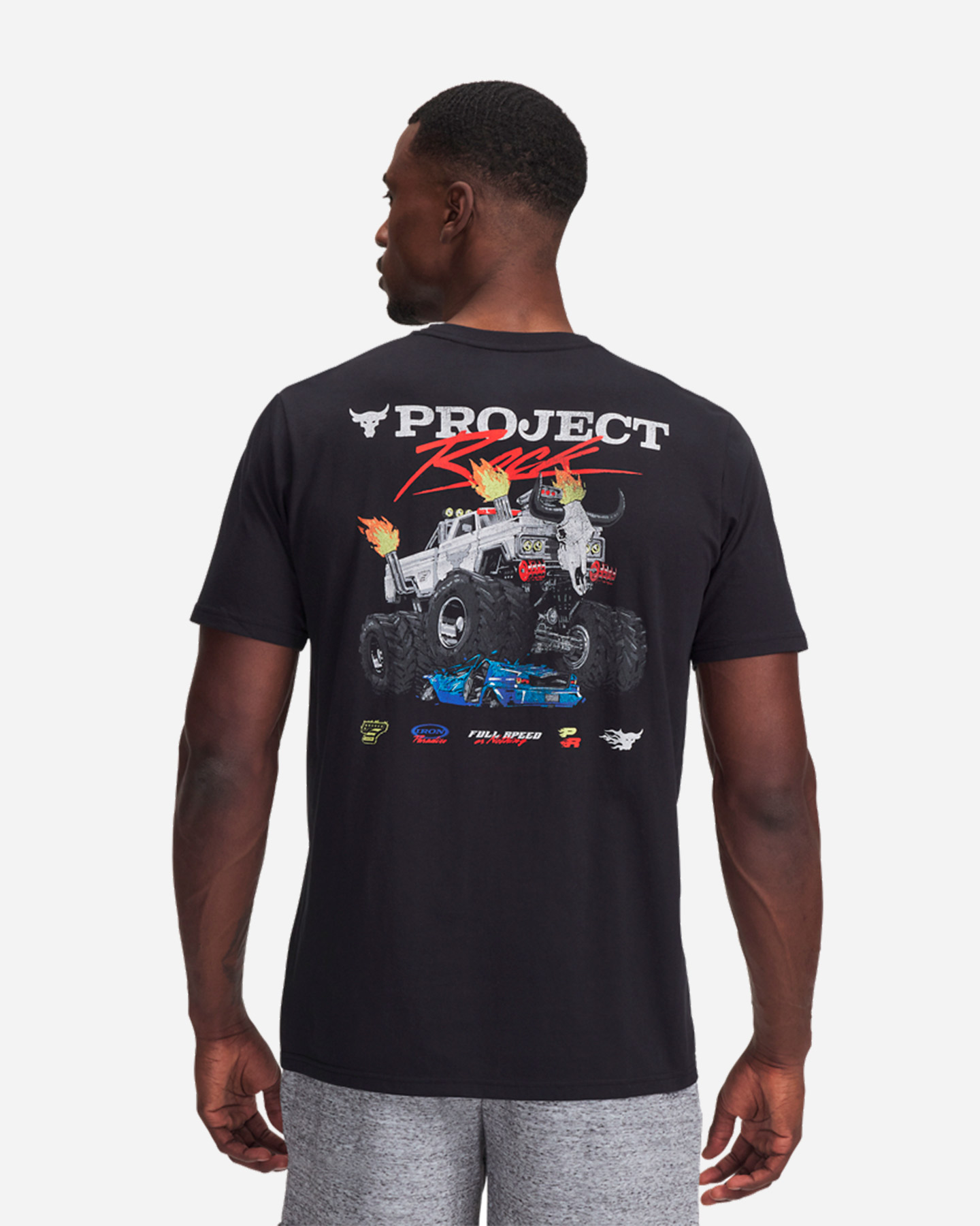 T-shirt UNDER ARMOUR TRUCK M - Nero - 1 | Cisalfa Sport