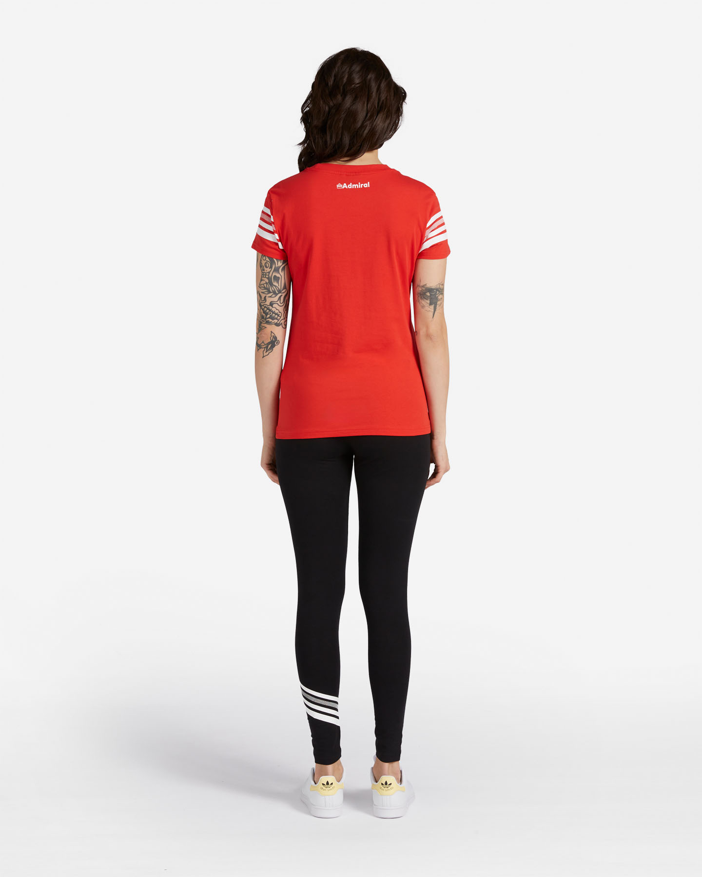 T-shirt ADMIRAL VARSITY W - Rosso - 2 | Cisalfa Sport