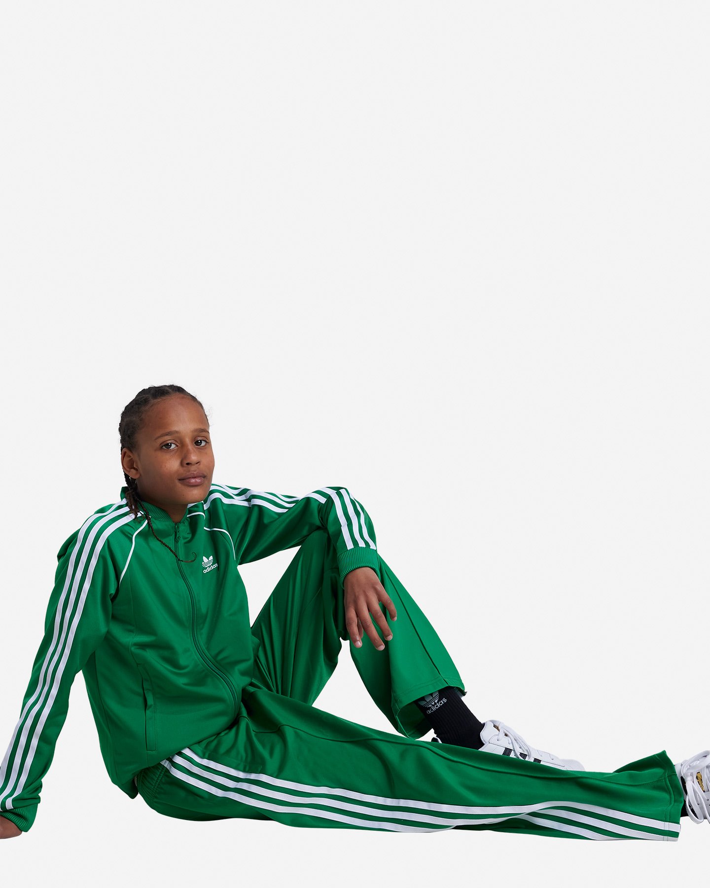 Felpa ADIDAS O BOY JR - Verde - 3 | Cisalfa Sport