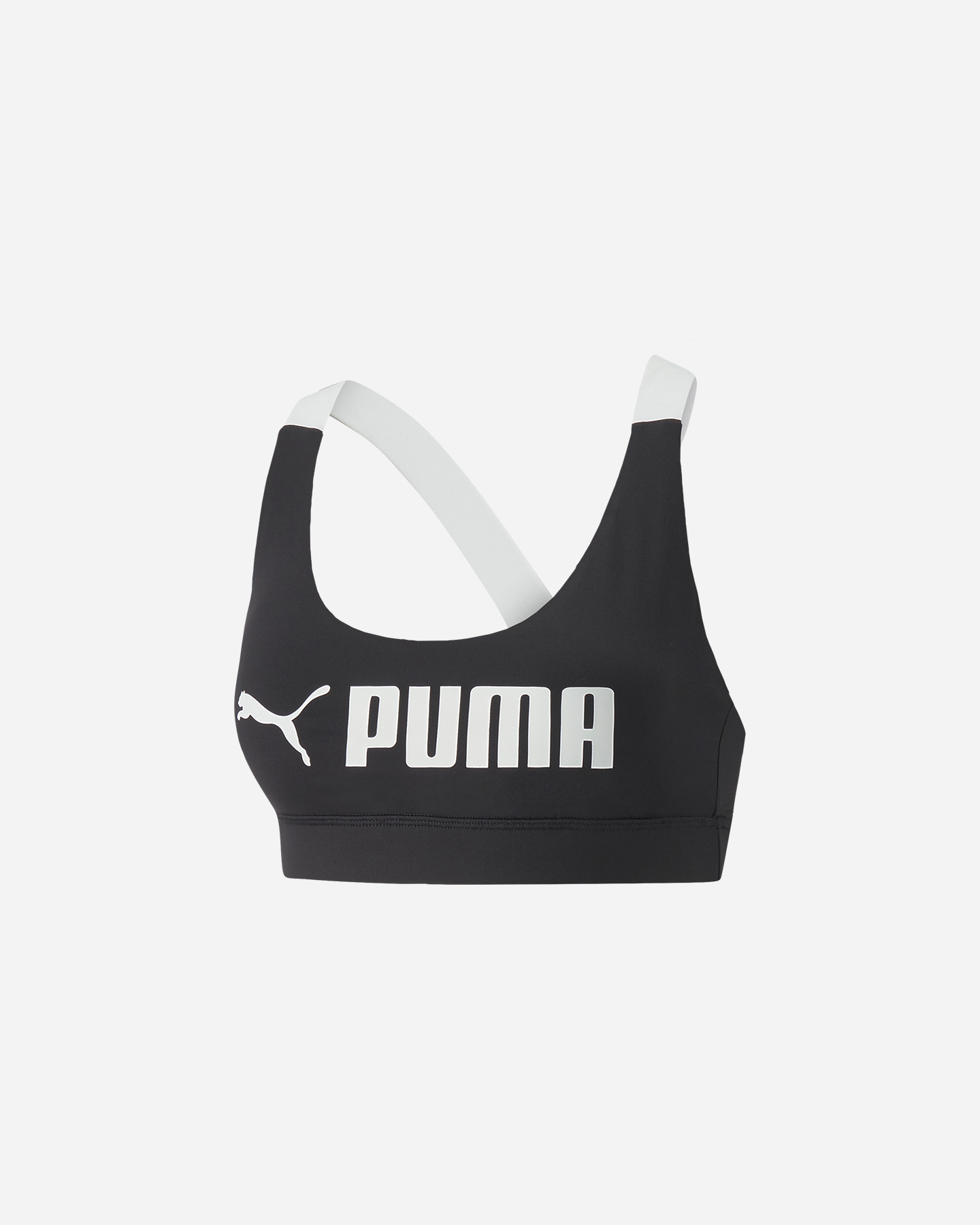 Bra training PUMA CROSSED ELASTIC BLOGO W - Nero - 0 | Cisalfa Sport