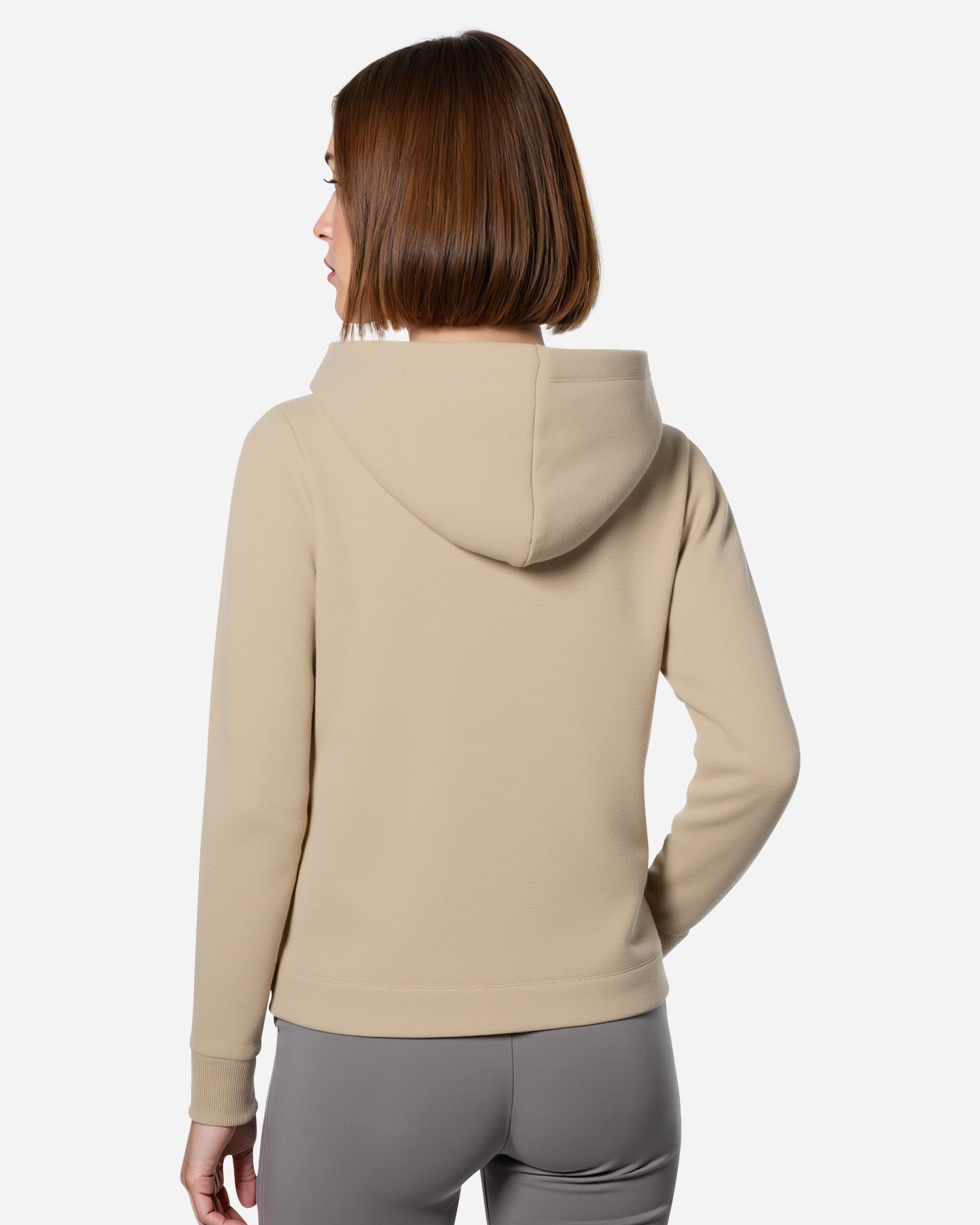 Felpa FREDDY SMALL LOGO OLOGRAFICO W - Beige - 4 | Cisalfa Sport