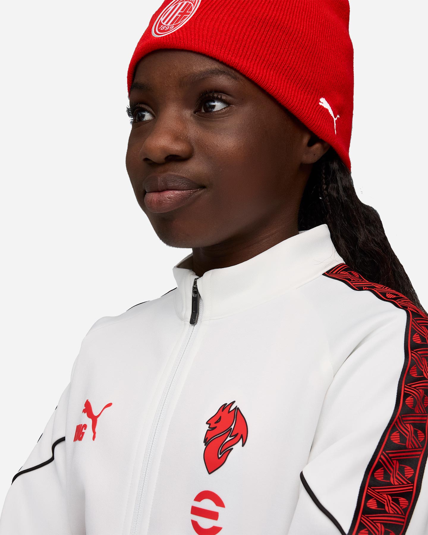 Abbigliamento calcio ufficiale PUMA MILAN KING PREMATCH 25-26 JR - Color mix - 3 | Cisalfa Sport